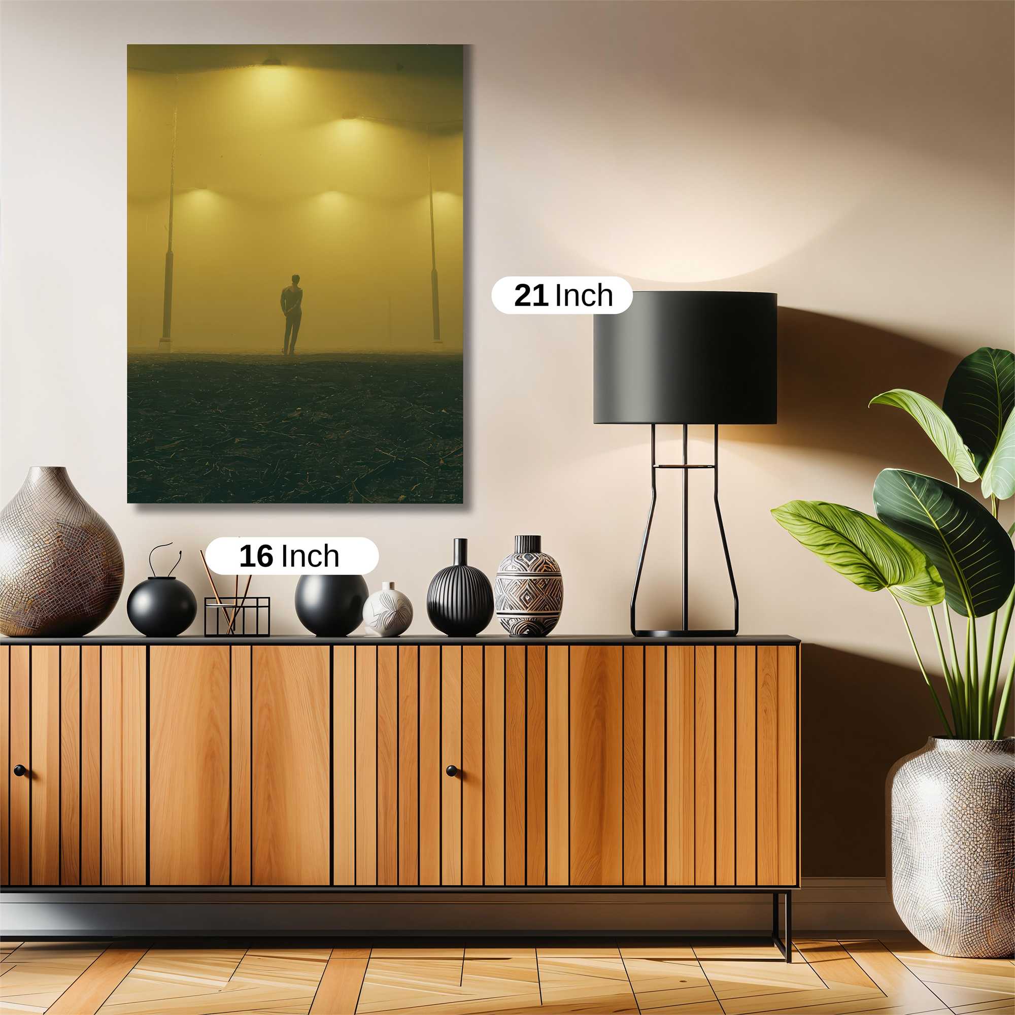 Silhouette Serene Safe Wall Magnetic / M