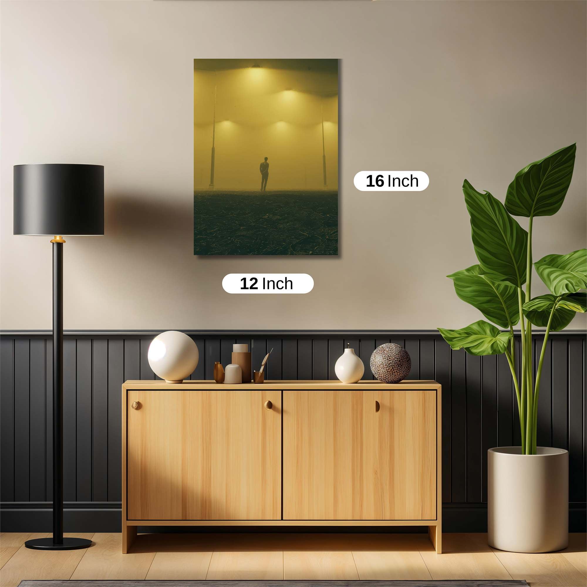 Silhouette Serene Safe Wall Magnetic / M