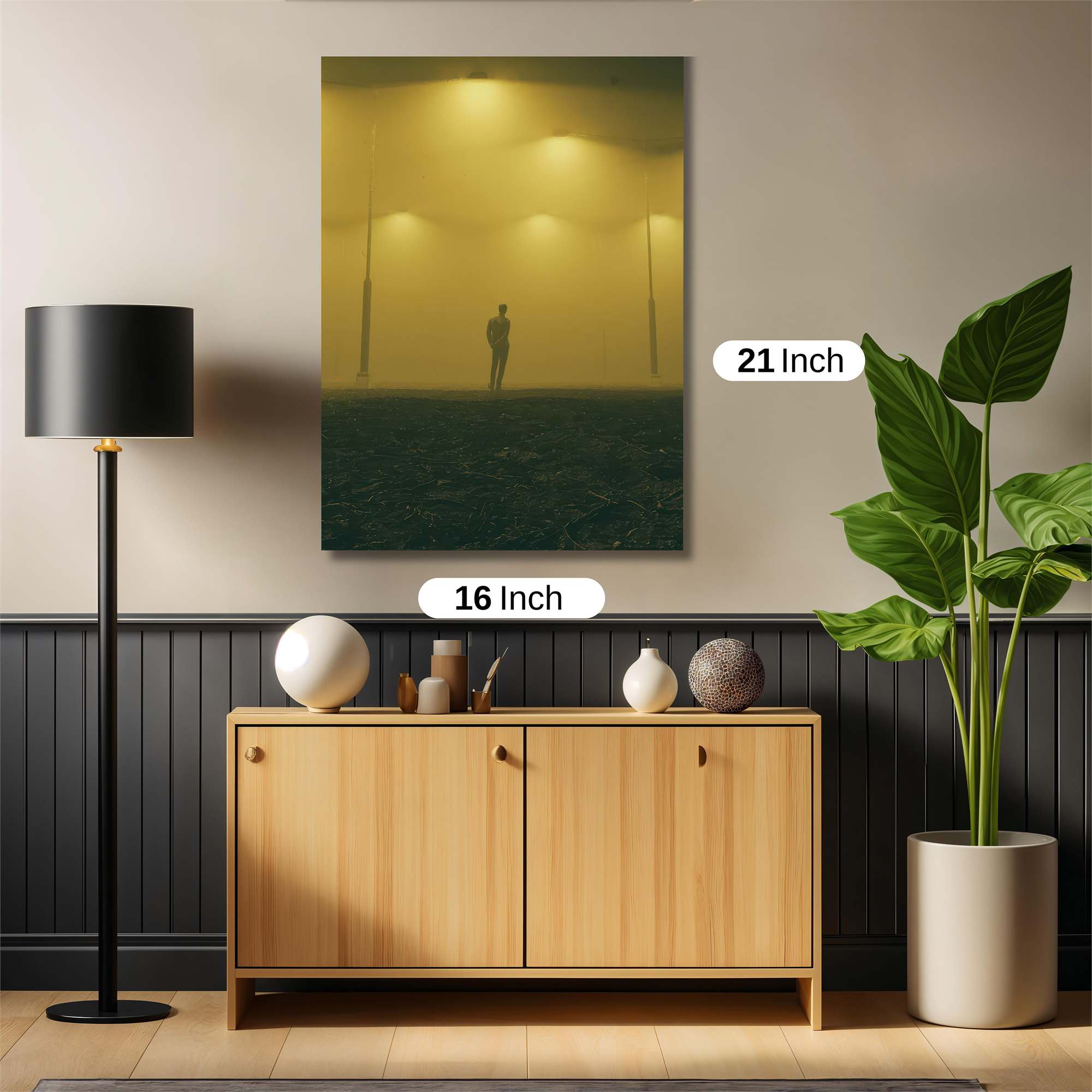 Silhouette Serene Safe Wall Magnetic / M
