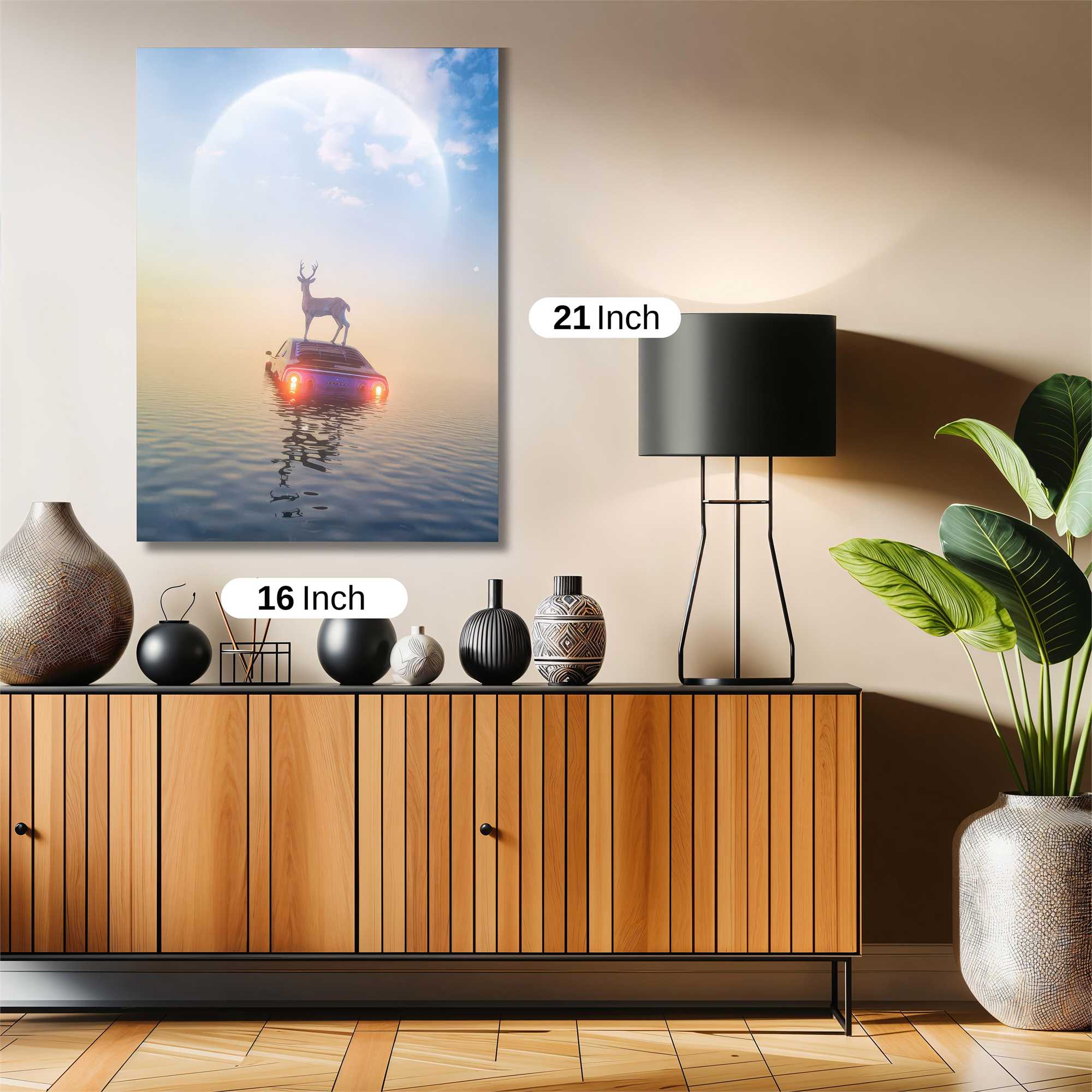 Deer Dreamscape Safe Wall Magnetic / M