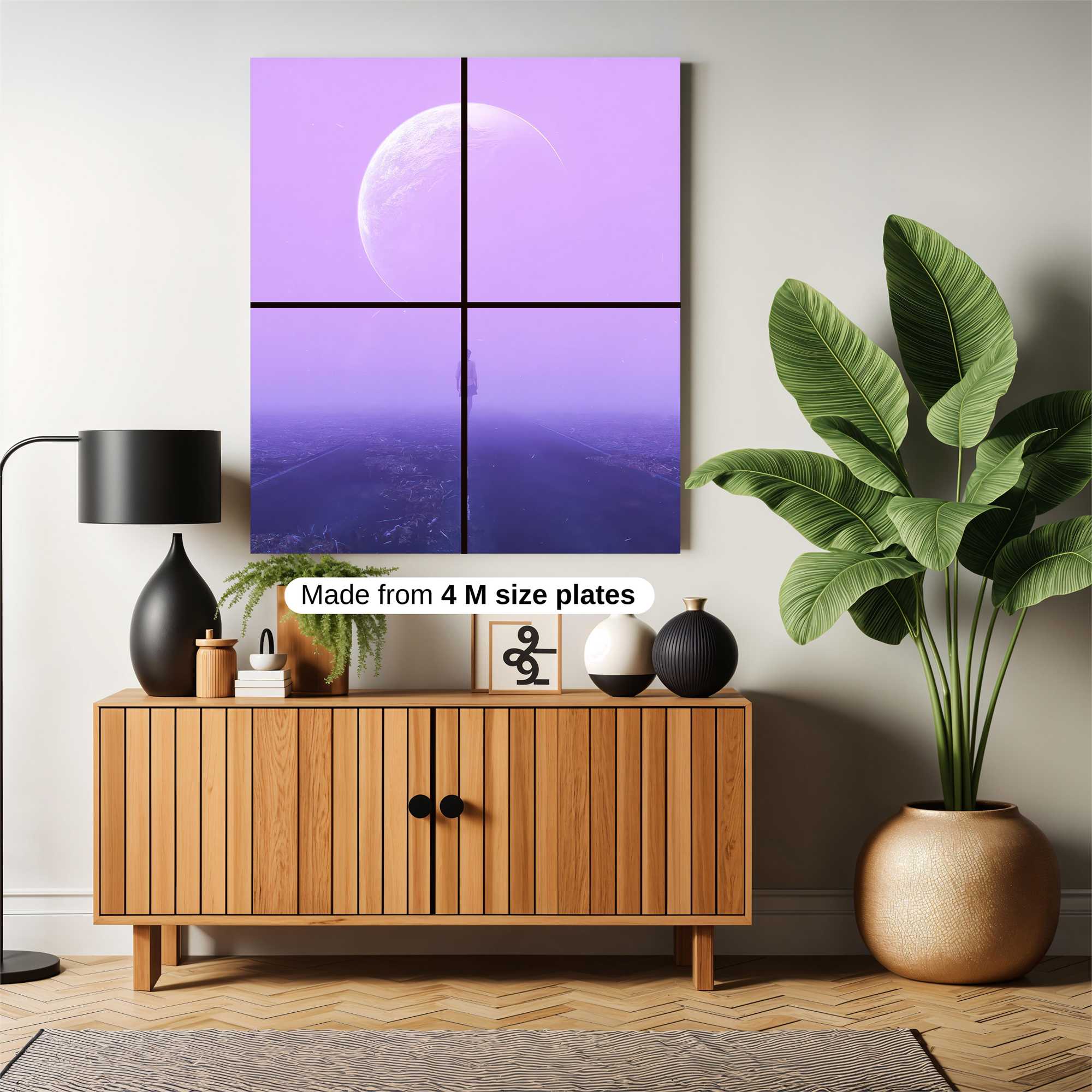 Moonlit Solitude Safe Wall Magnetic / M