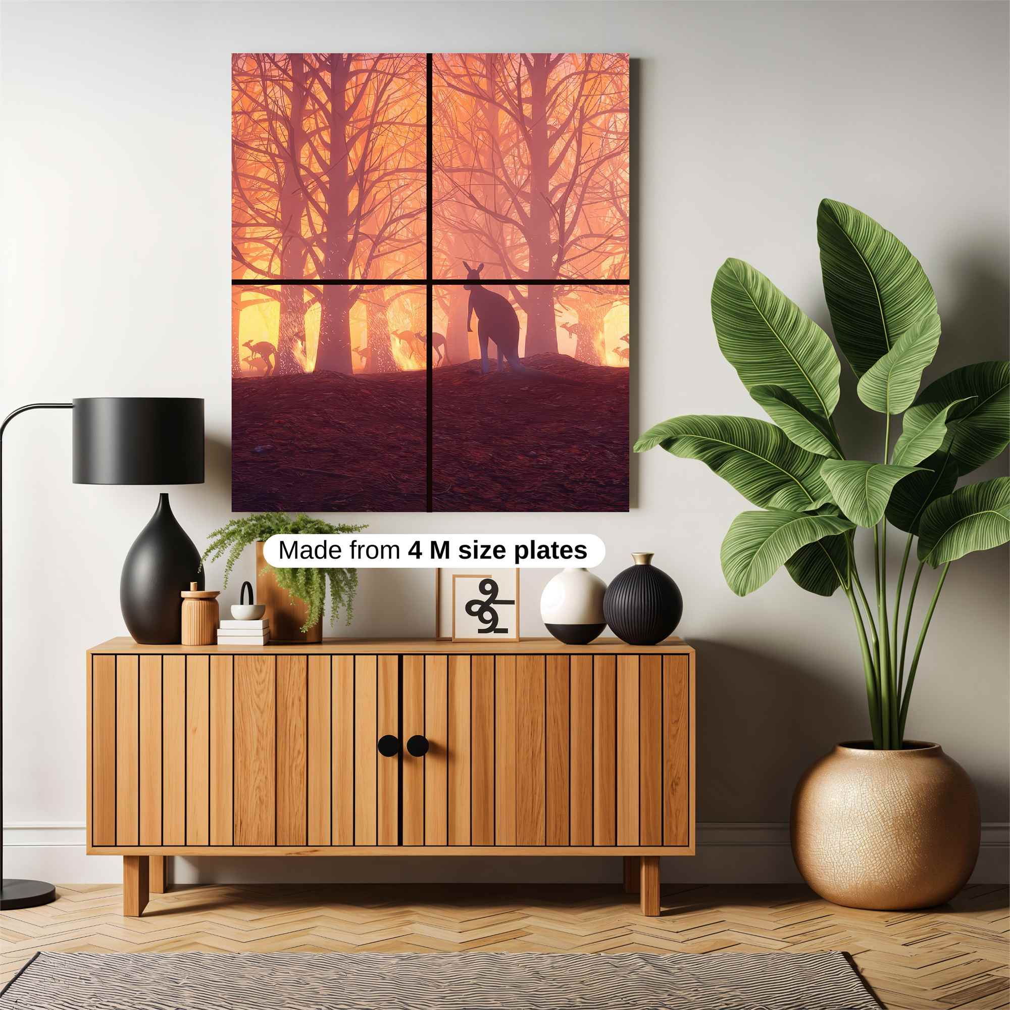 Kangaroo Escape Safe Wall Magnetic / M