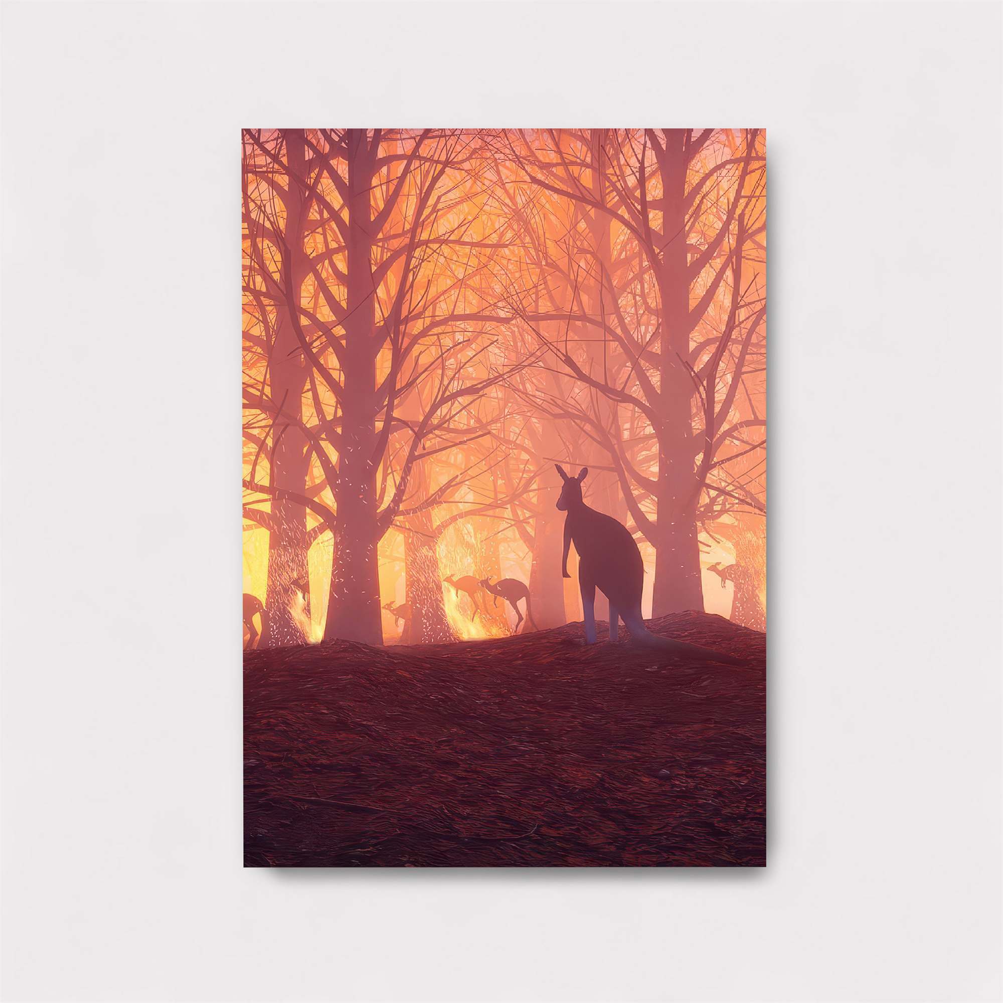 Kangaroo Escape Safe Wall Magnetic / M