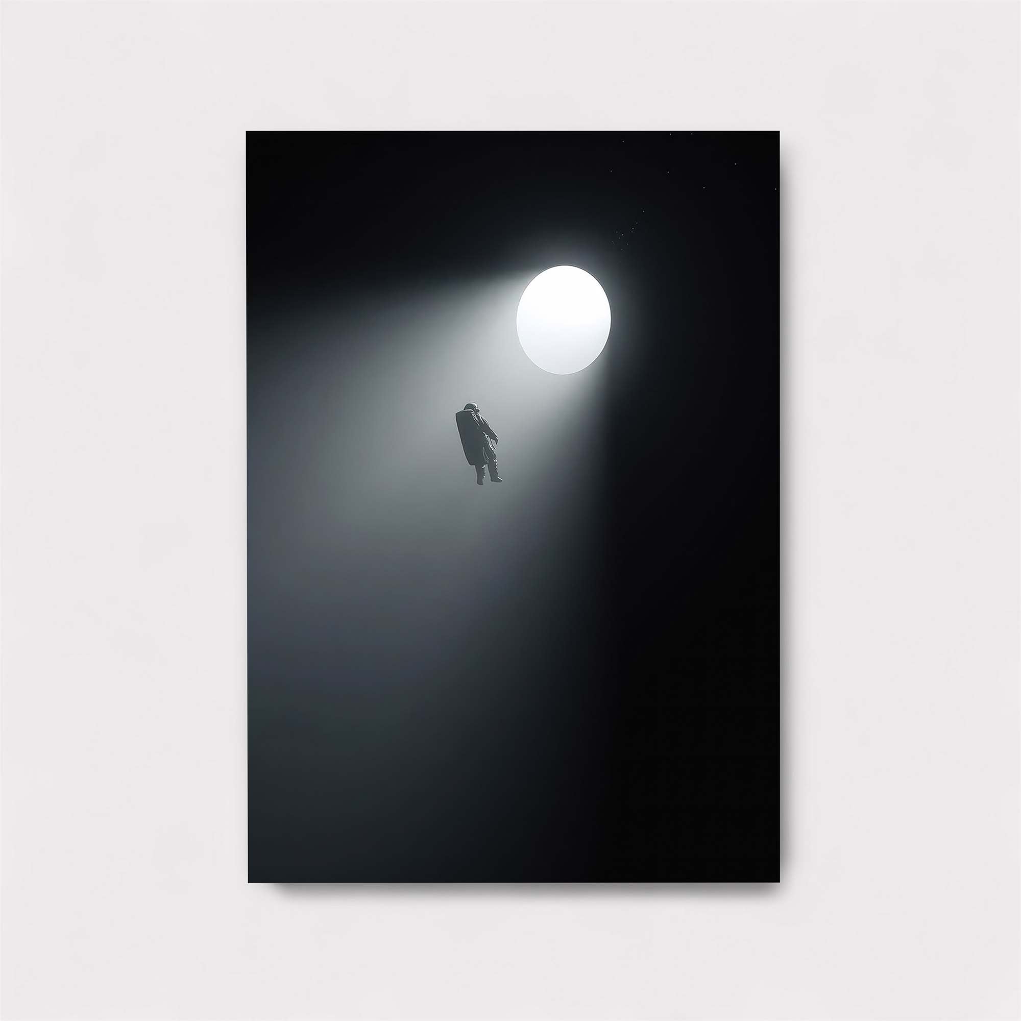 Astronaut Drifting Safe Wall Magnetic / M