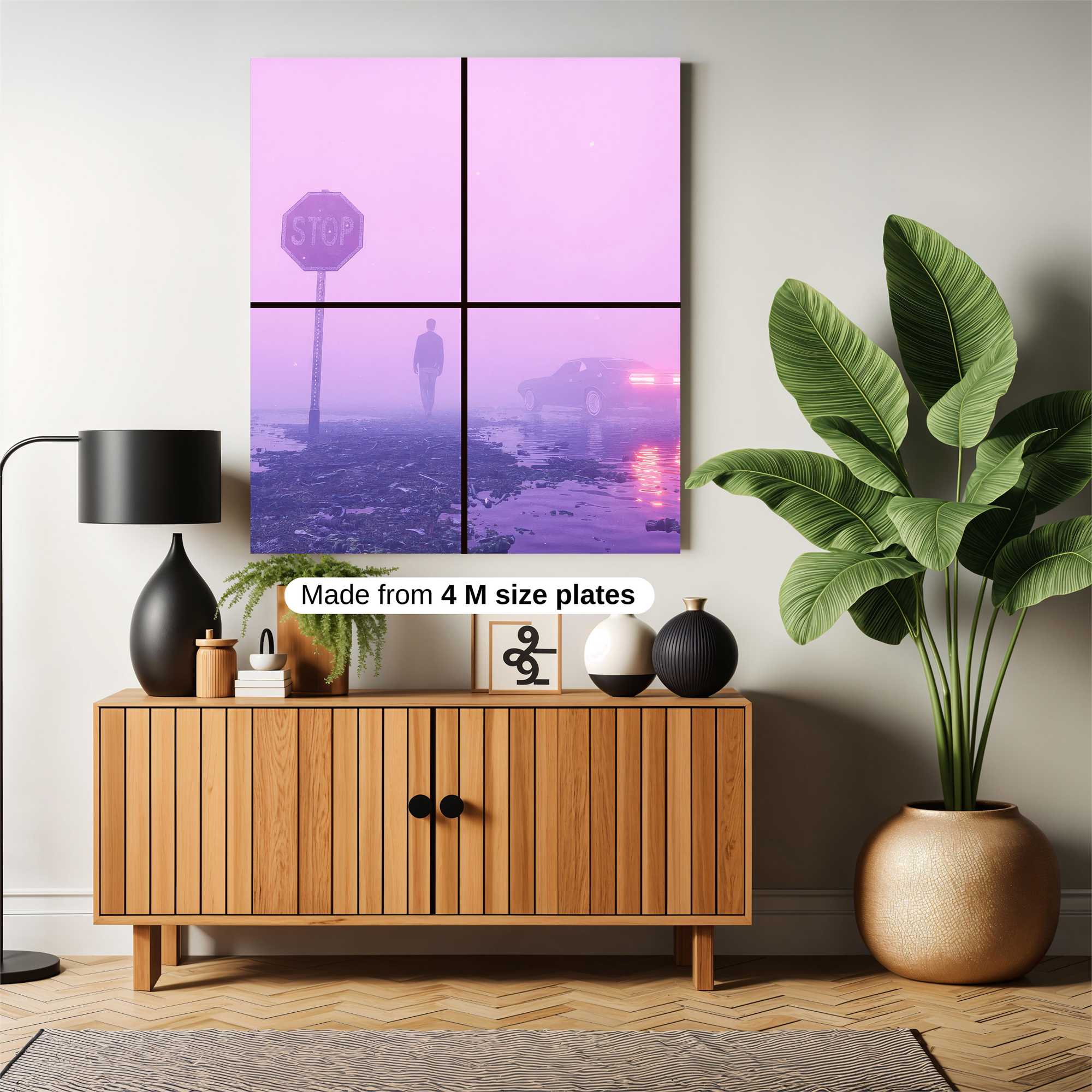 Stop Solitude Safe Wall Magnetic / M