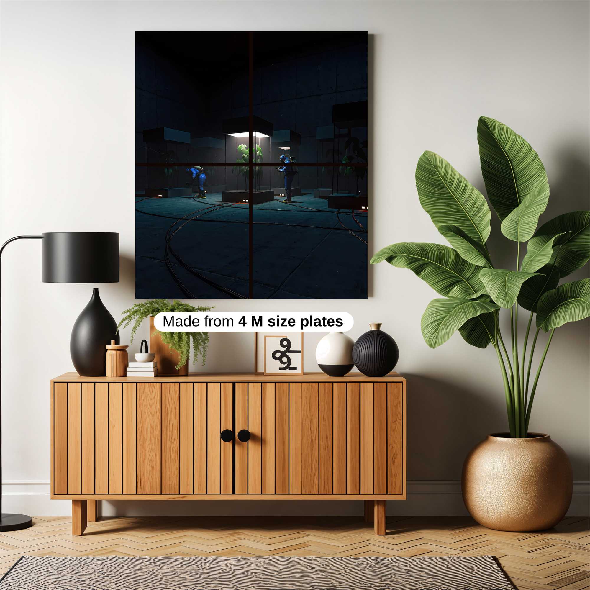 Plant Sanctuary Safe Wall Magnetic / M