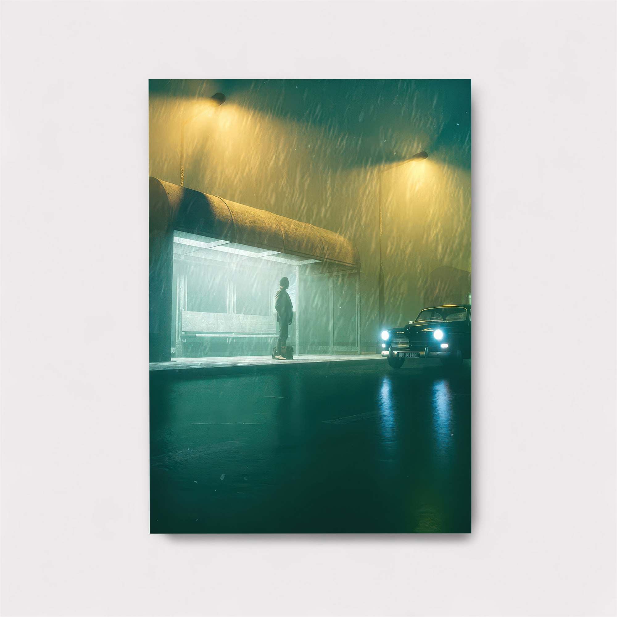 Rainy Solitude Safe Wall Magnetic / M