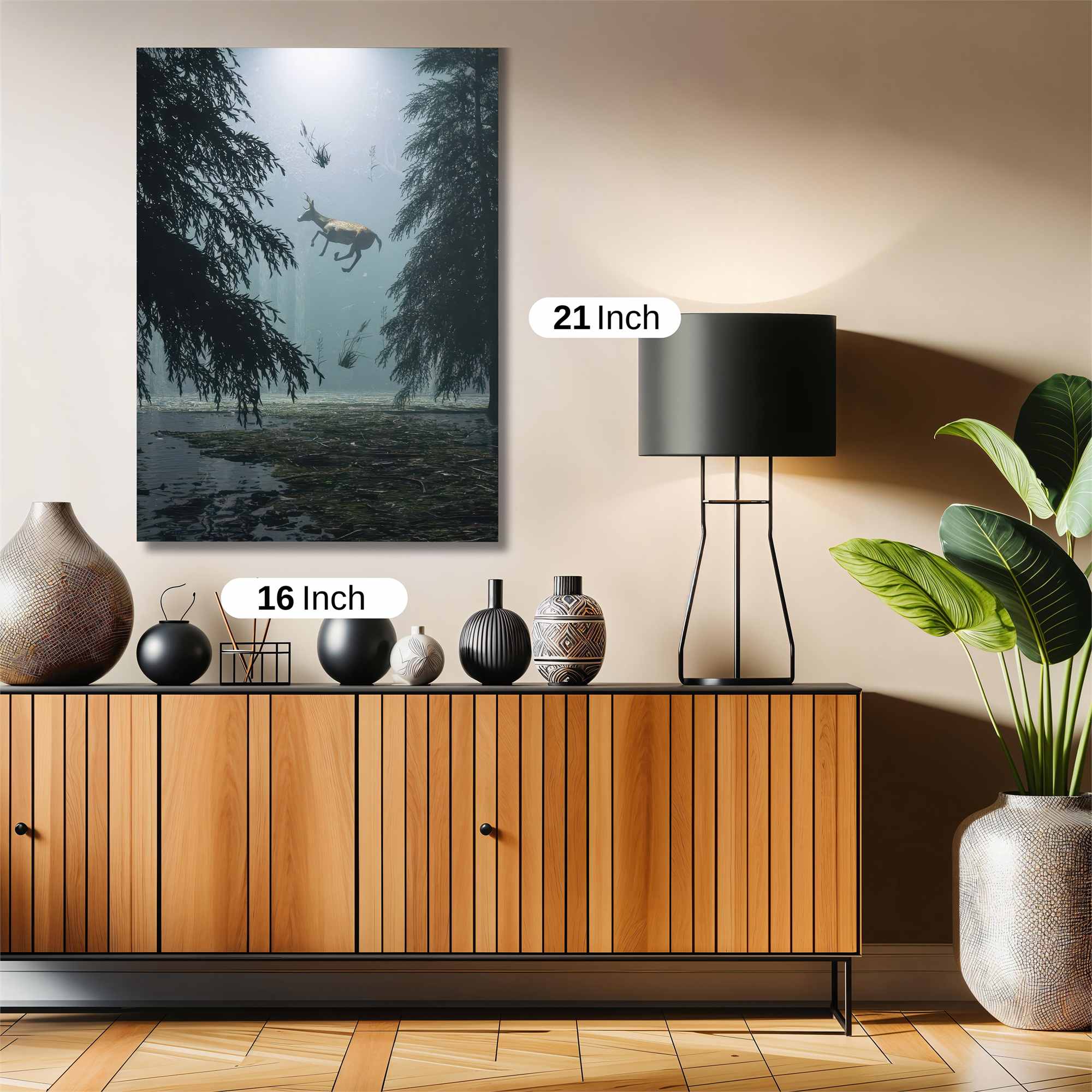 Deer Enigma Safe Wall Magnetic / M