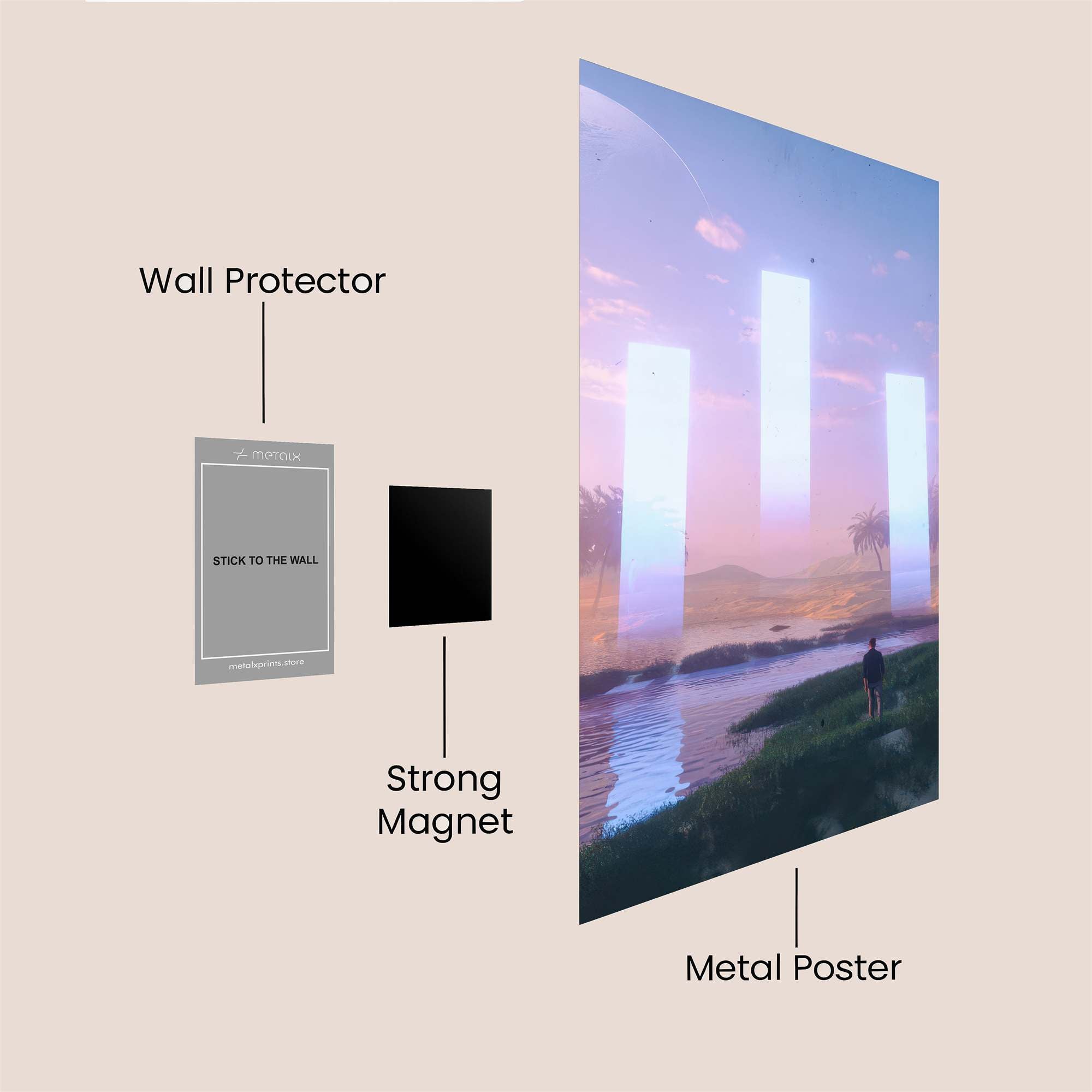 Monolith Dream Safe Wall Magnetic / M
