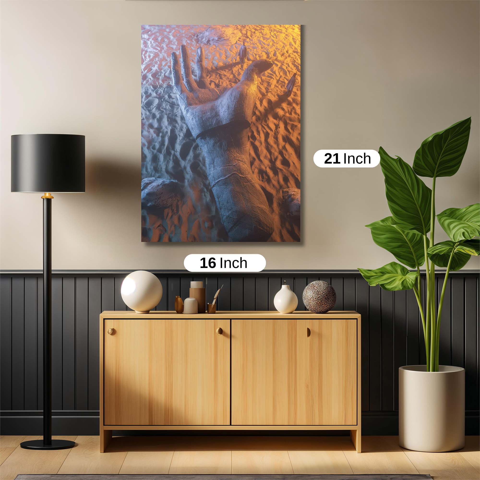 Buried Serenity Safe Wall Magnetic / M