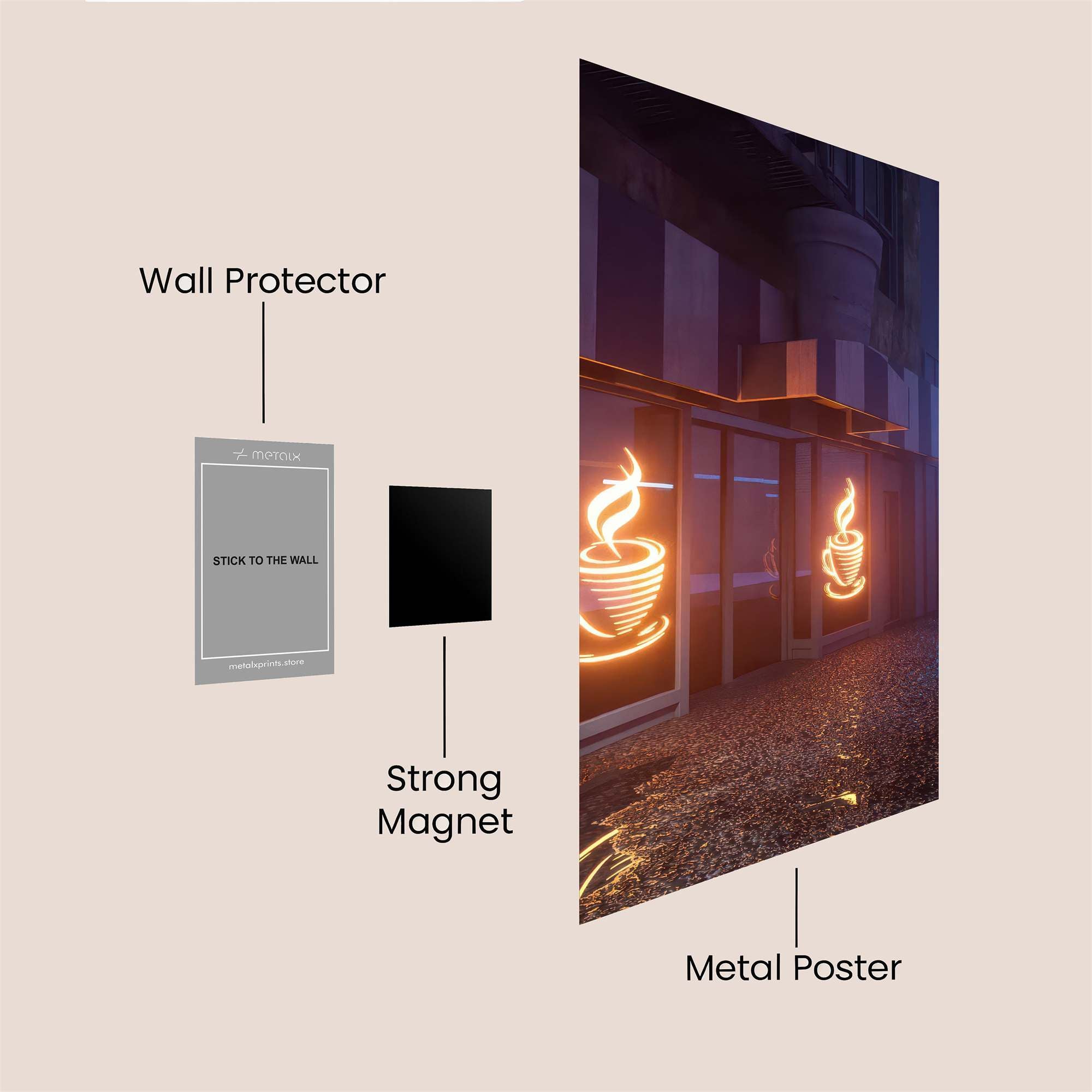 Santa Sprint Safe Wall Magnetic / M