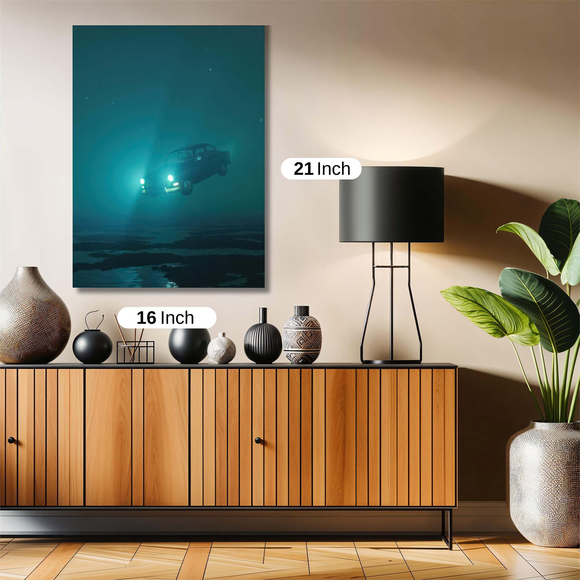 Car Eerie Safe Wall Magnetic / M