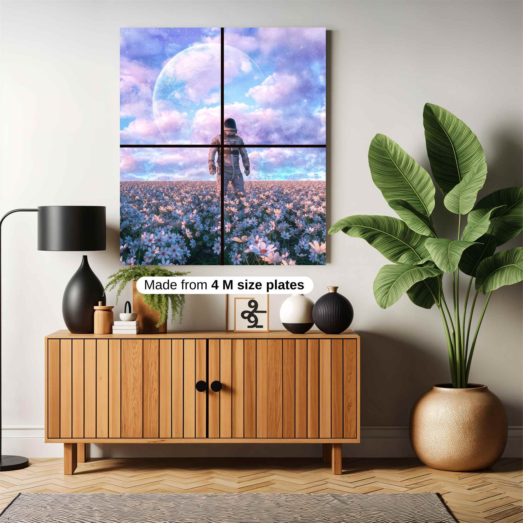 Astronaut Dreamscape Safe Wall Magnetic / M