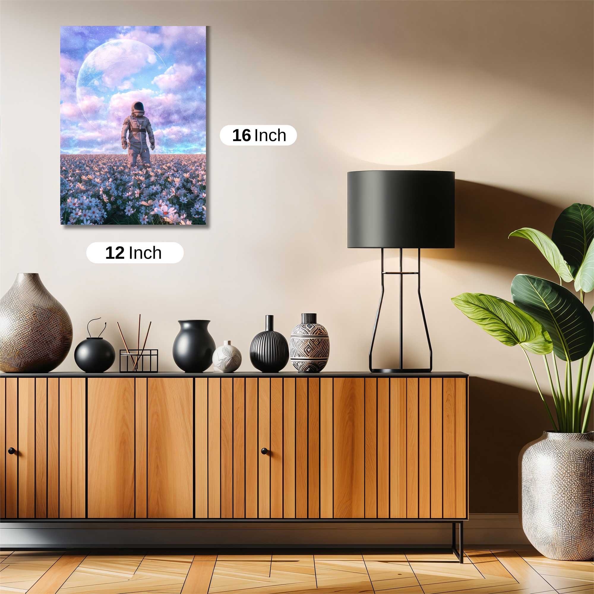 Astronaut Dreamscape Safe Wall Magnetic / M