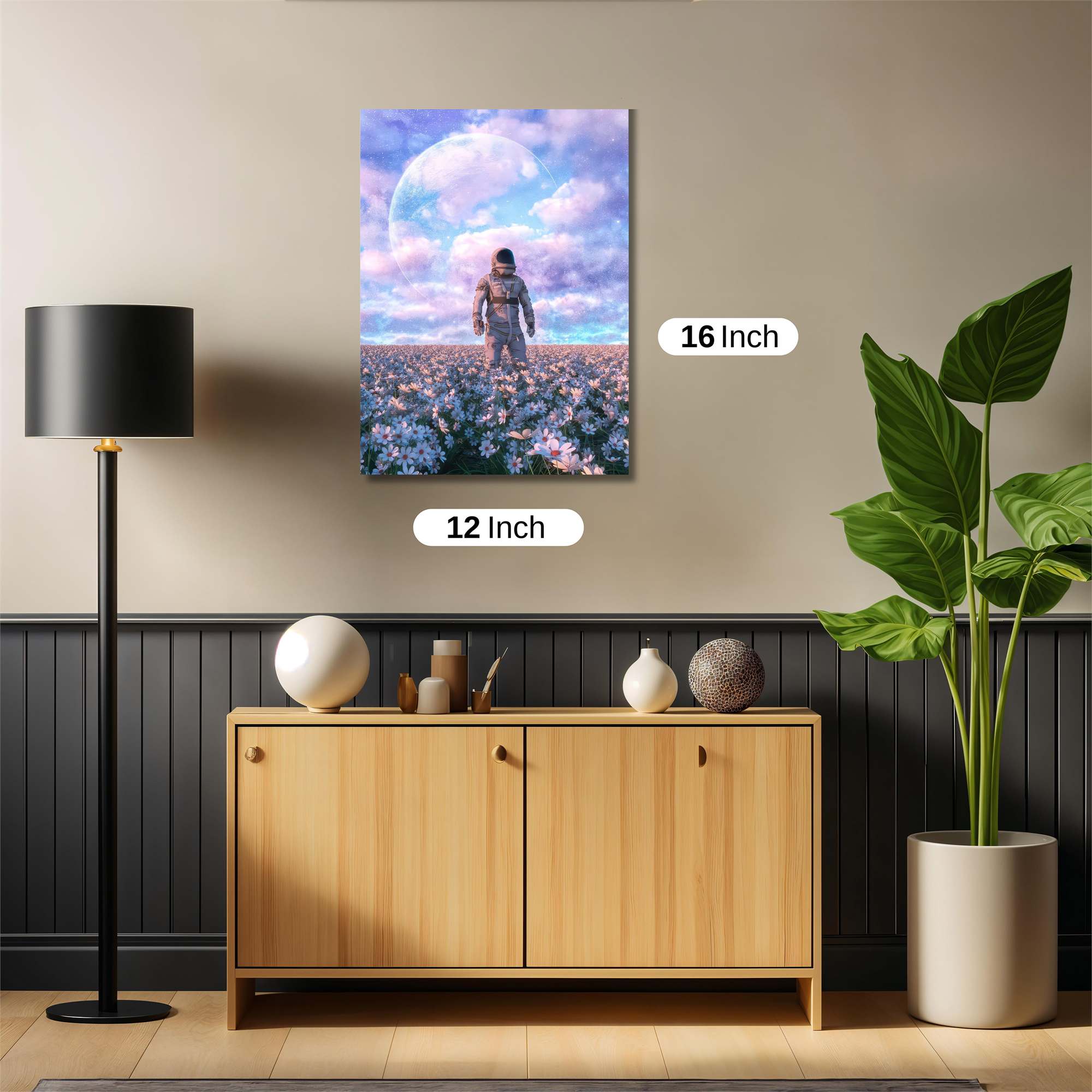 Astronaut Dreamscape Safe Wall Magnetic / M