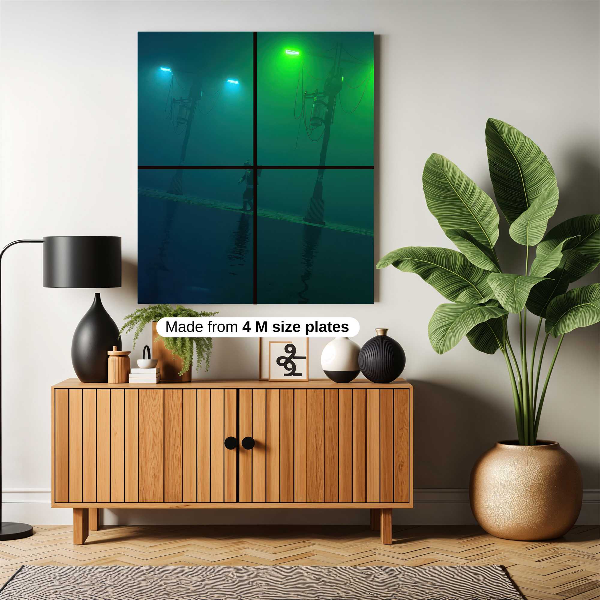 Neon Solitude Safe Wall Magnetic / M