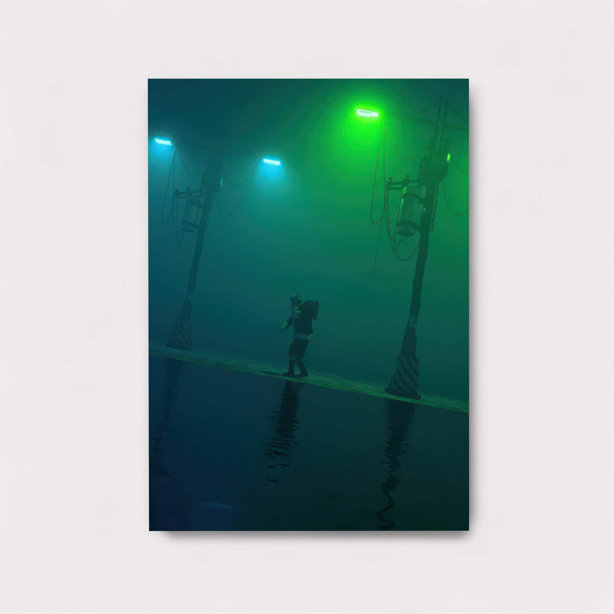 Neon Solitude Safe Wall Magnetic / M