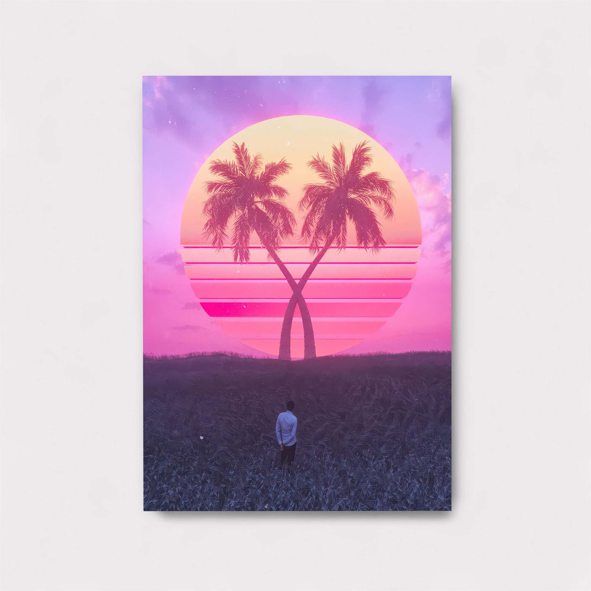 Sunset Serenity Safe Wall Magnetic / M