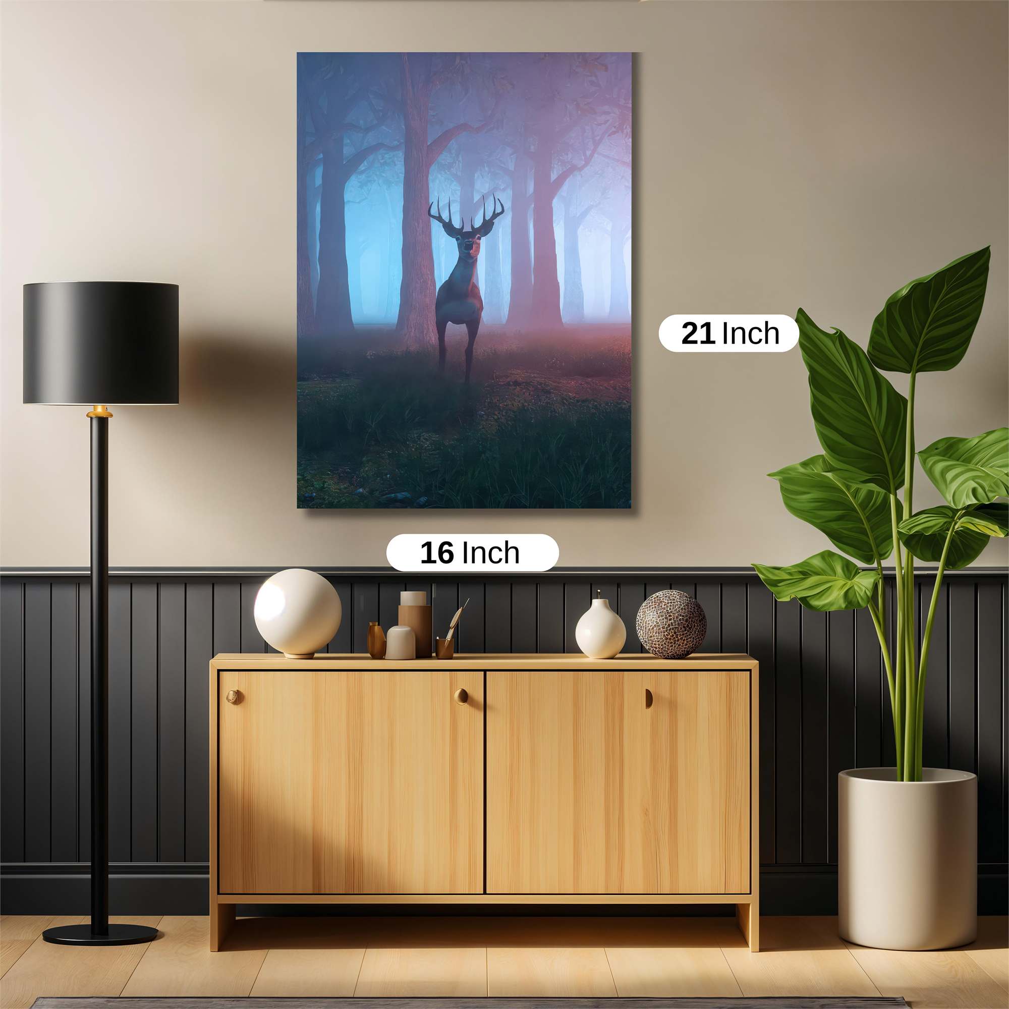 Deer Dream Safe Wall Magnetic / M