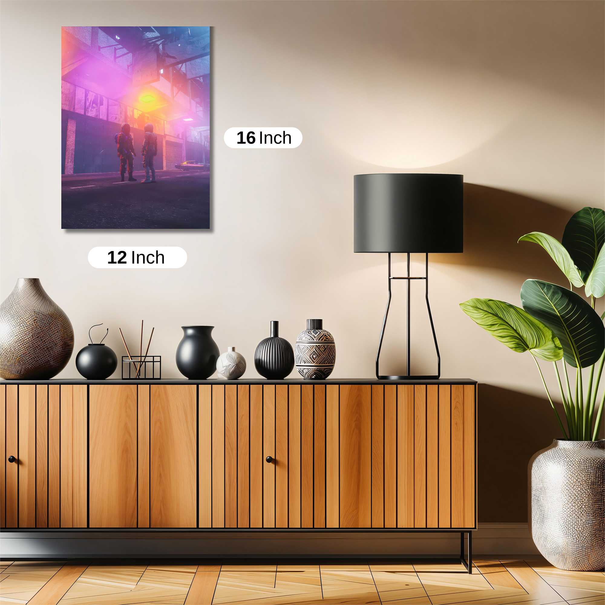 Astronauts Serene Safe Wall Magnetic / M