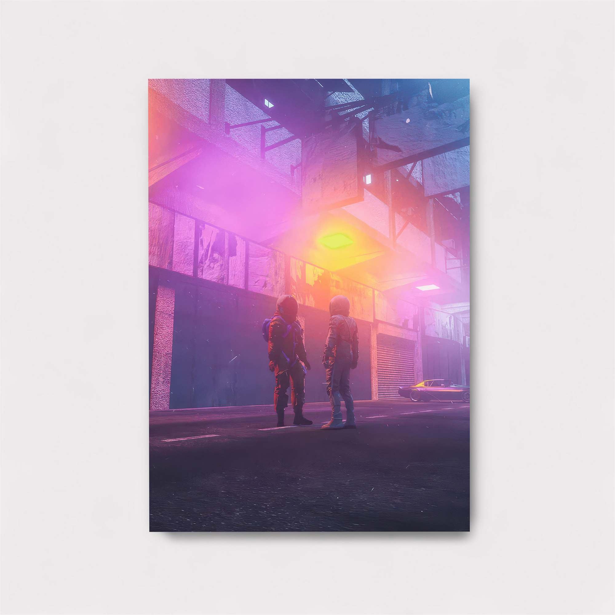 Astronauts Serene Safe Wall Magnetic / M