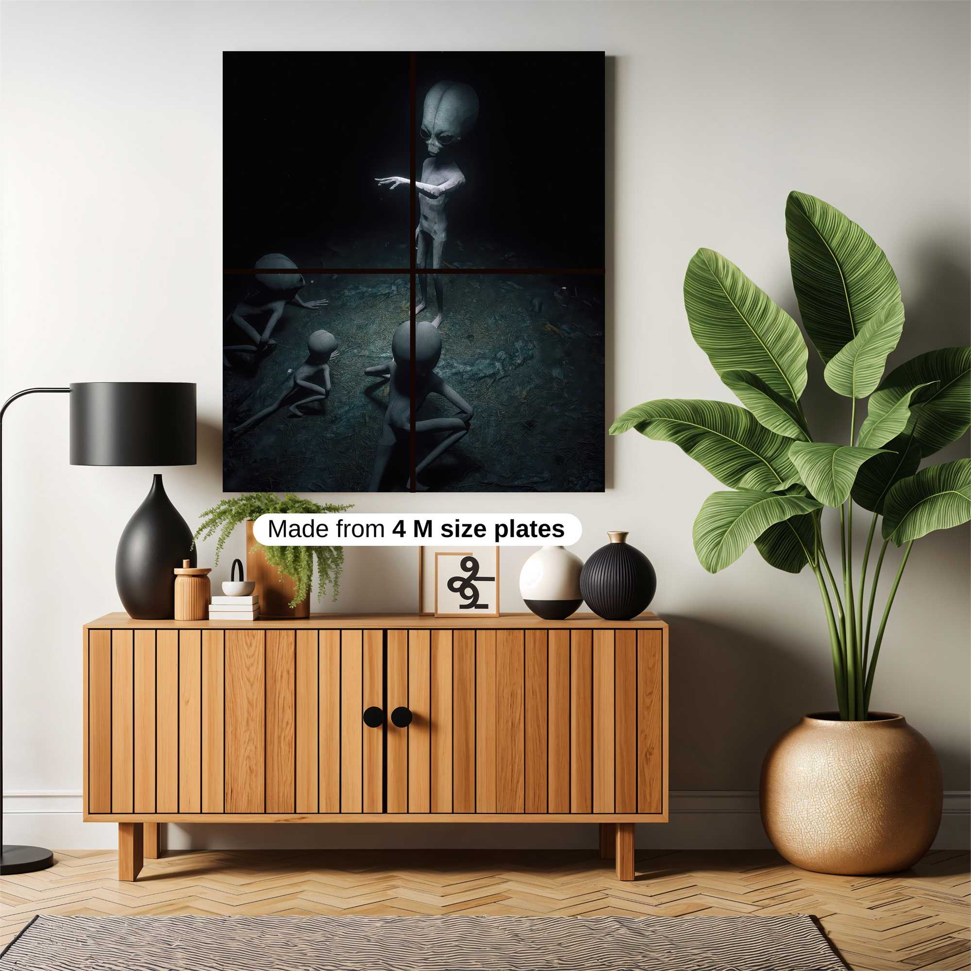 Alien Enigma Safe Wall Magnetic / M
