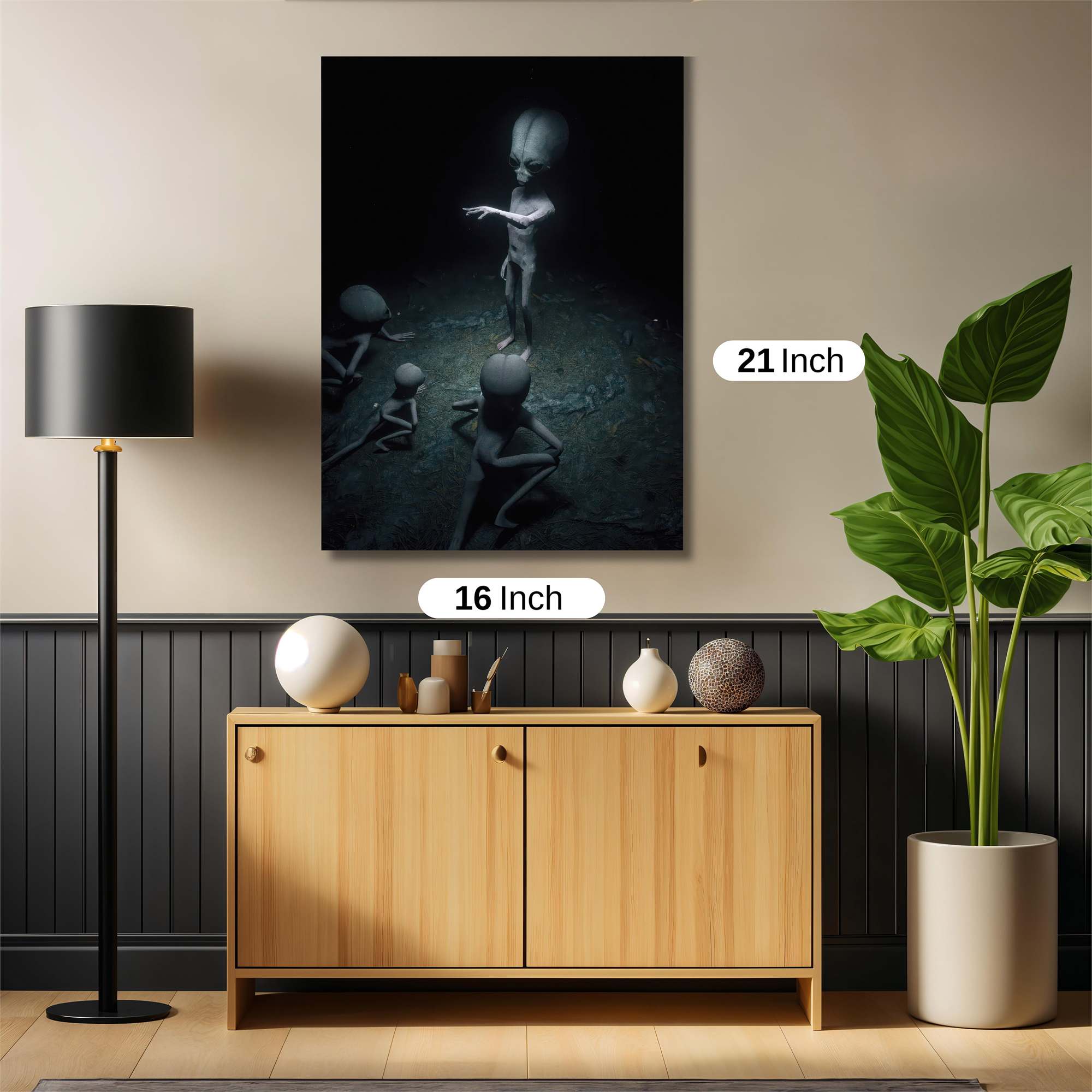 Alien Enigma Safe Wall Magnetic / M