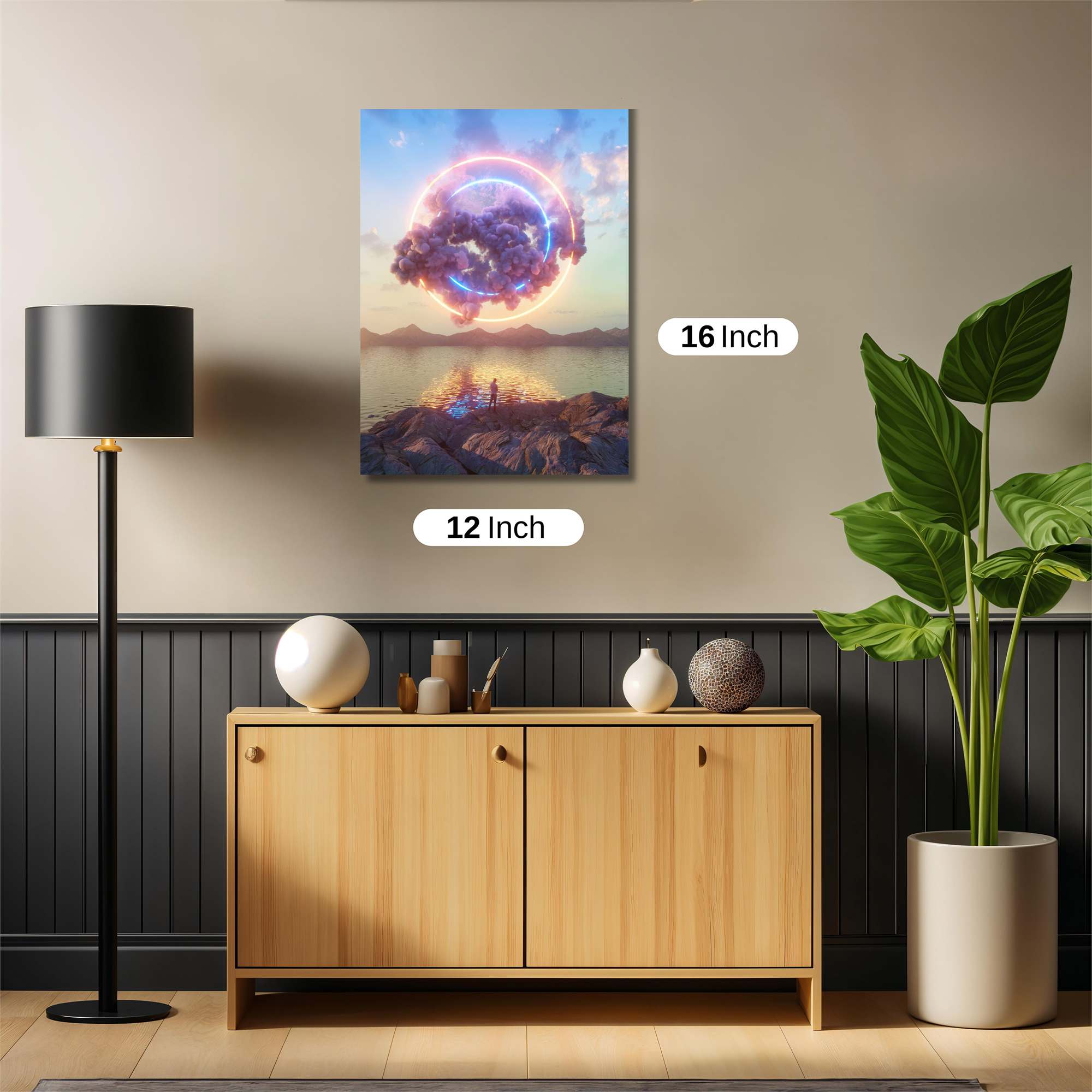 Cloud Enigma Safe Wall Magnetic / M