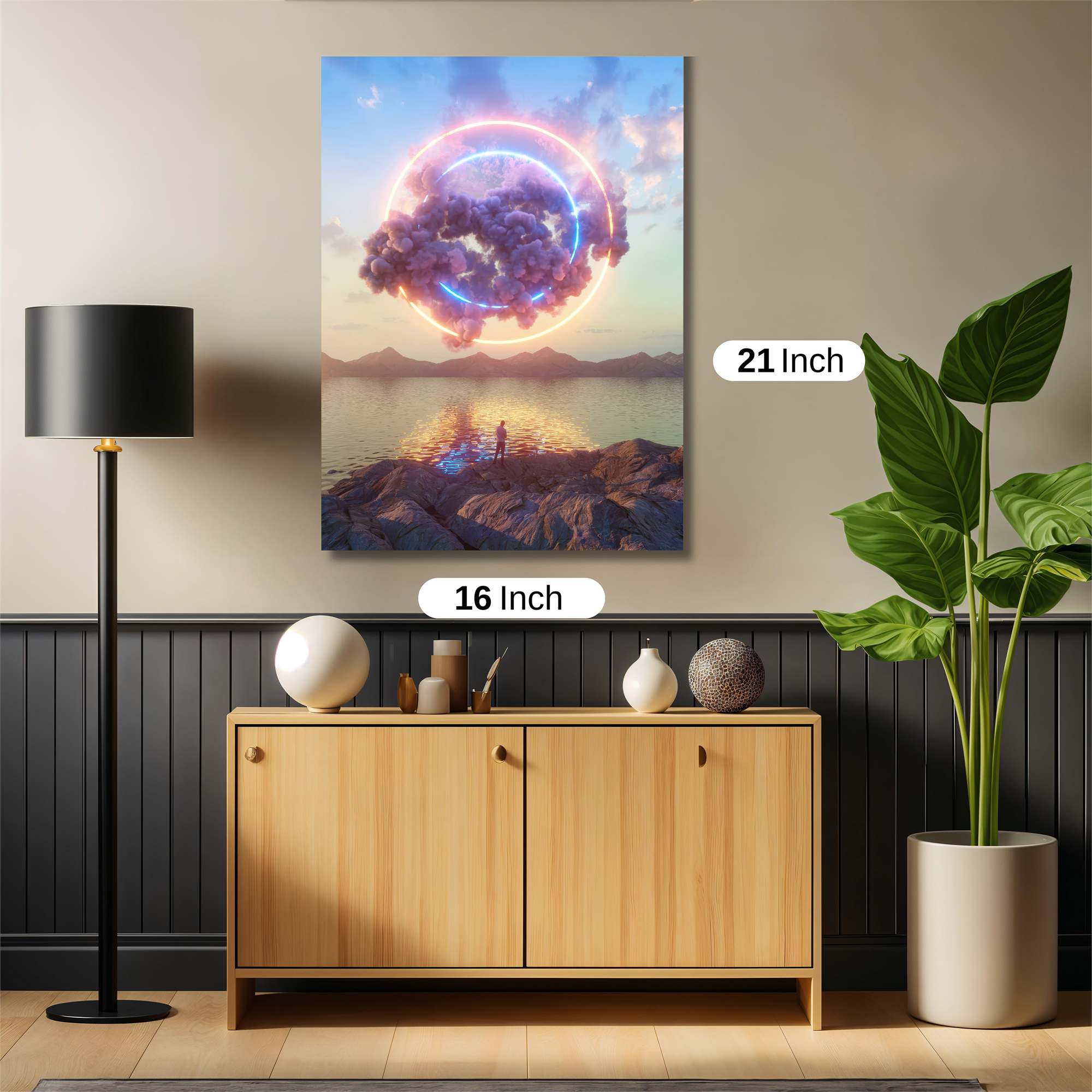 Cloud Enigma Safe Wall Magnetic / M