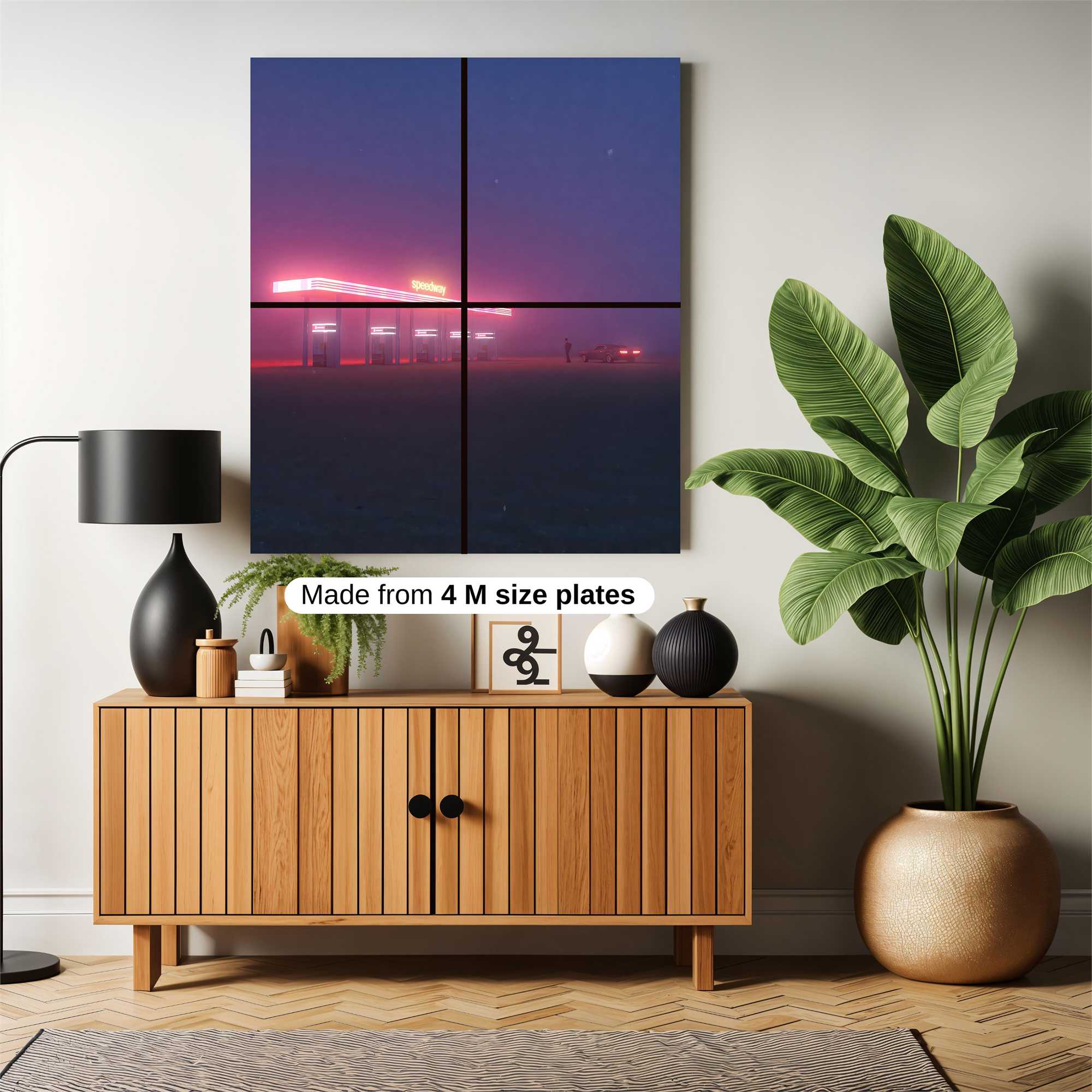 Neon Desolation Safe Wall Magnetic / M