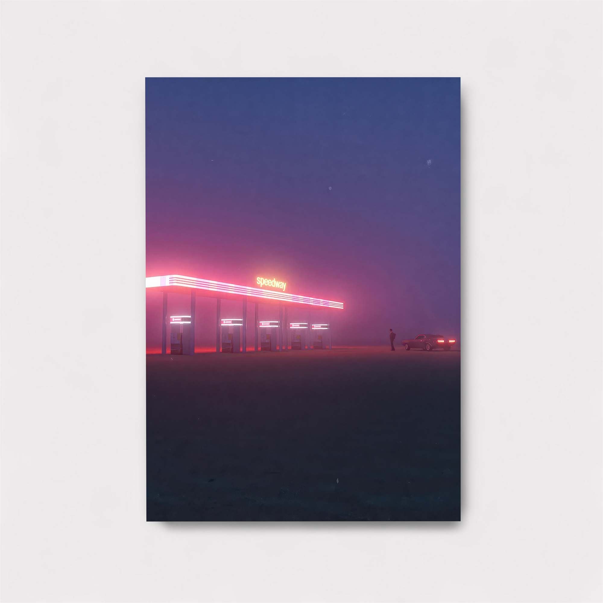 Neon Desolation Safe Wall Magnetic / M