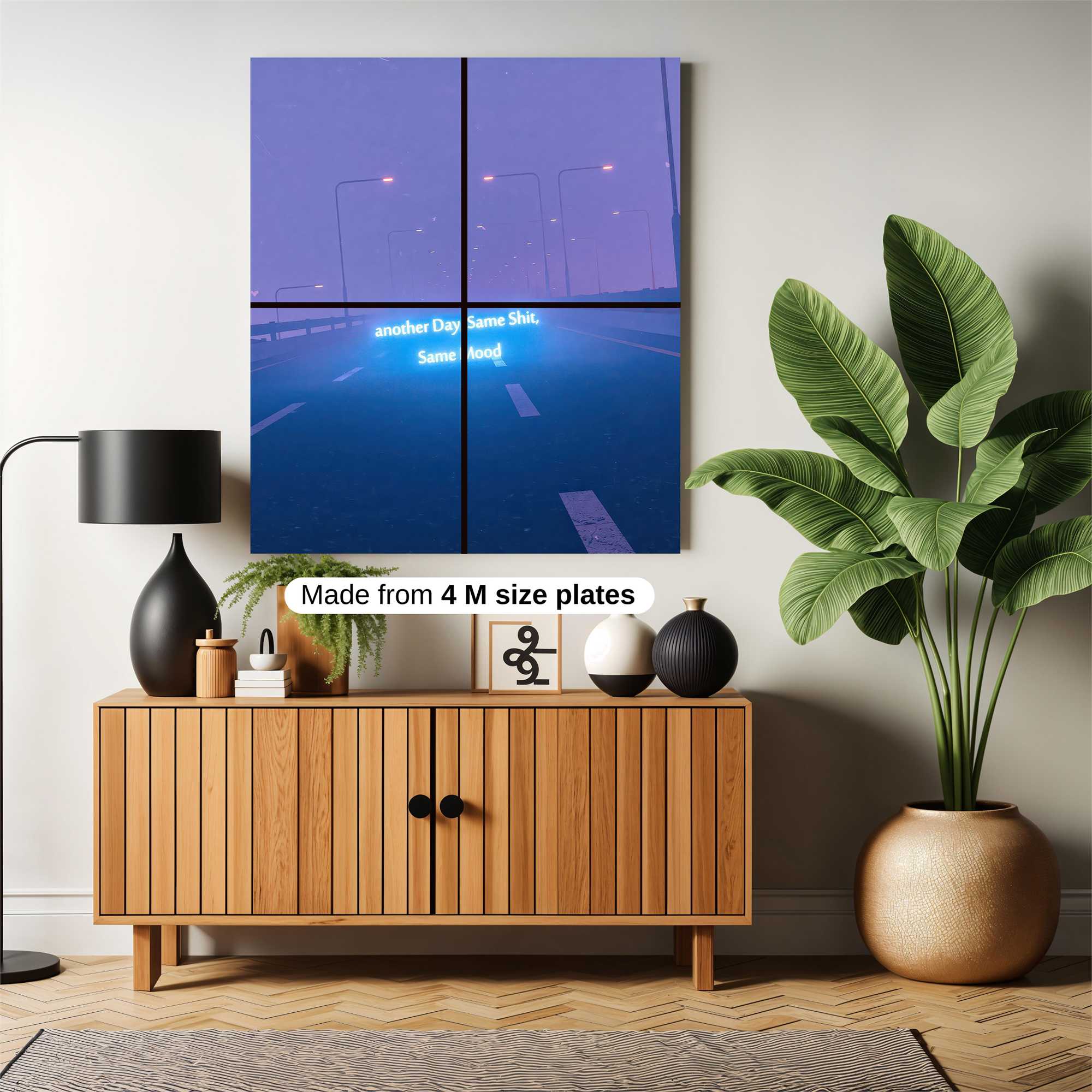 Highway Blues Safe Wall Magnetic / M