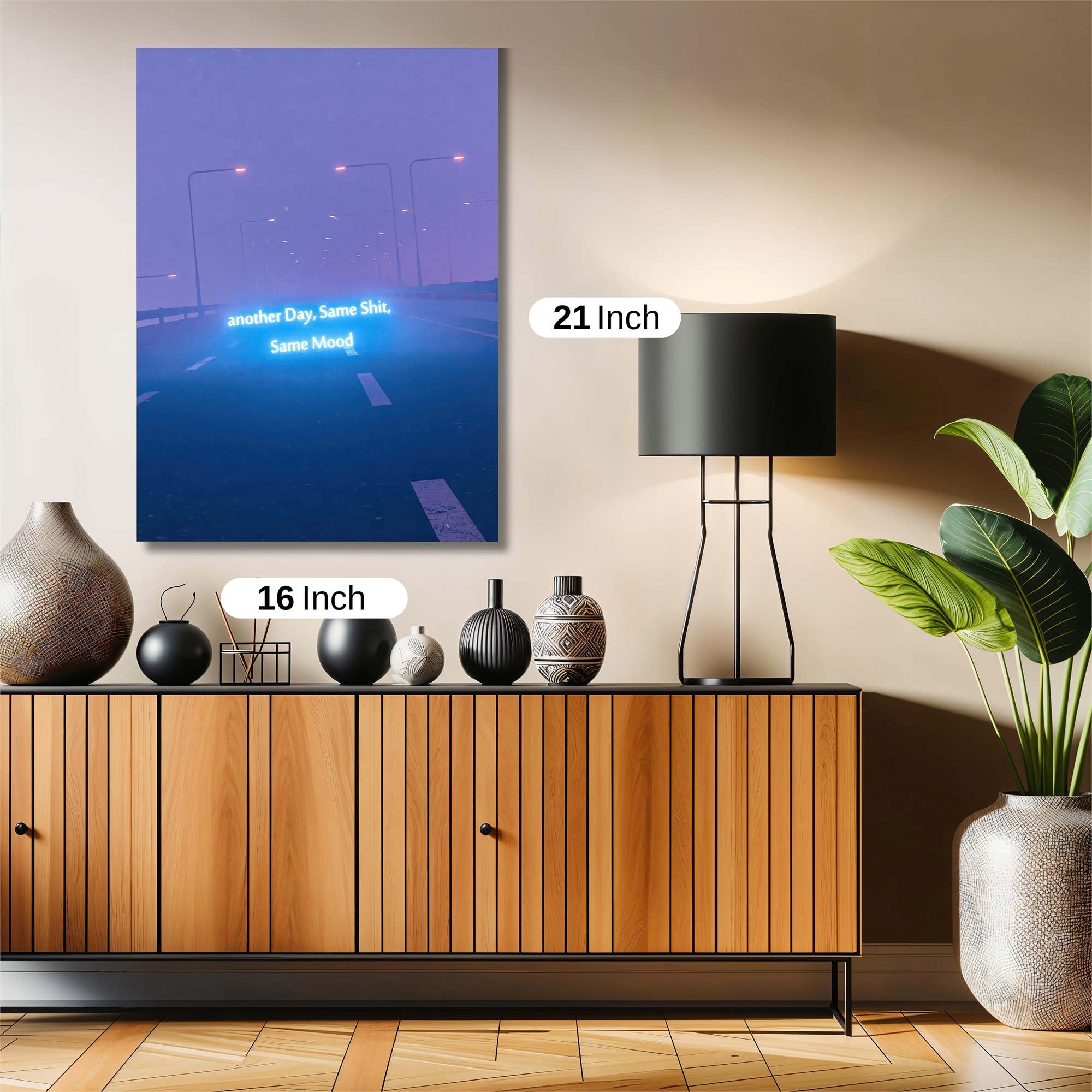Highway Blues Safe Wall Magnetic / M