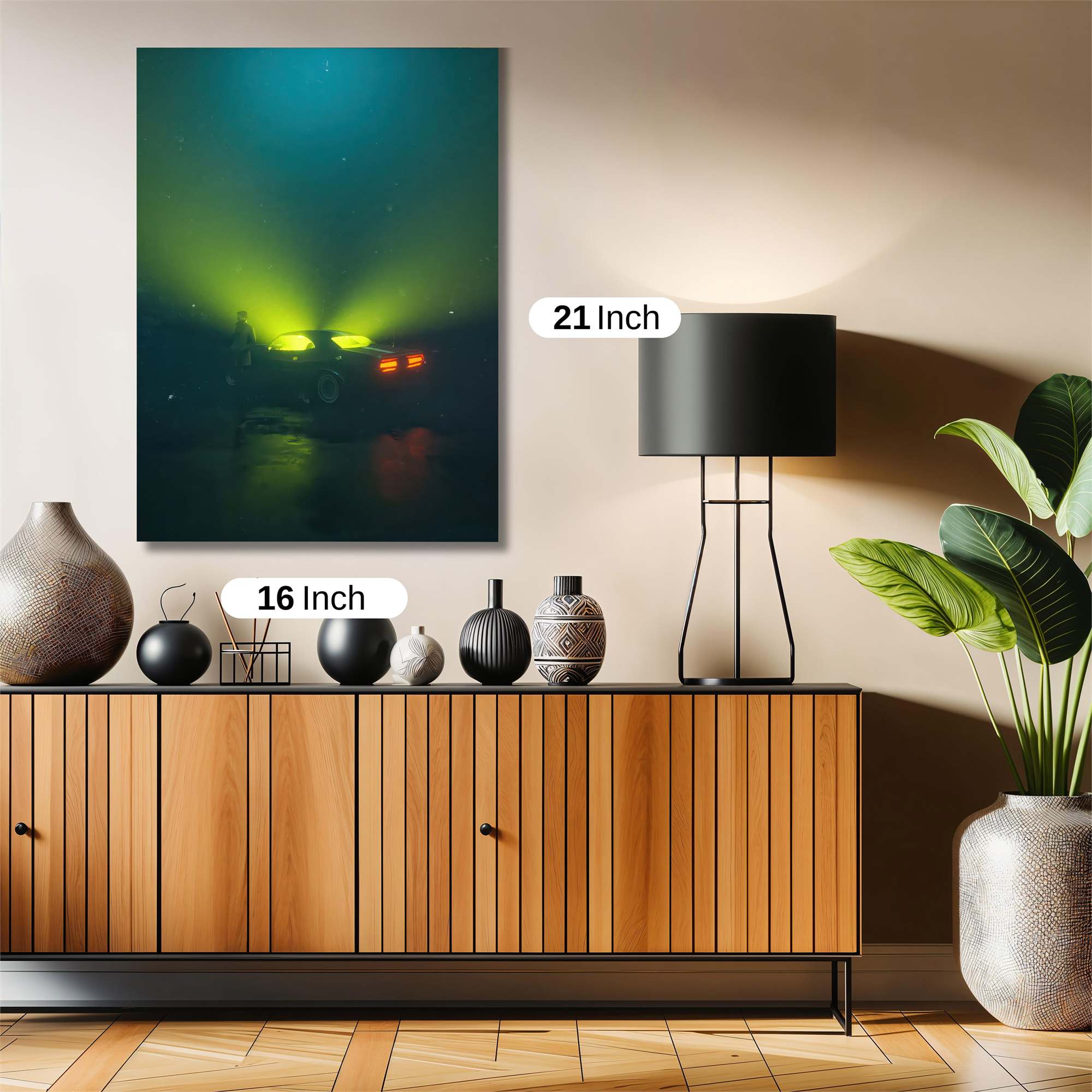 Camaro Glow Safe Wall Magnetic / M