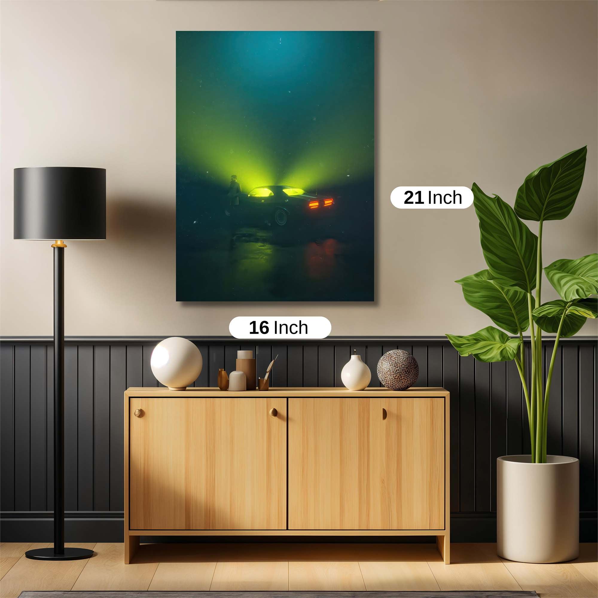 Camaro Glow Safe Wall Magnetic / M