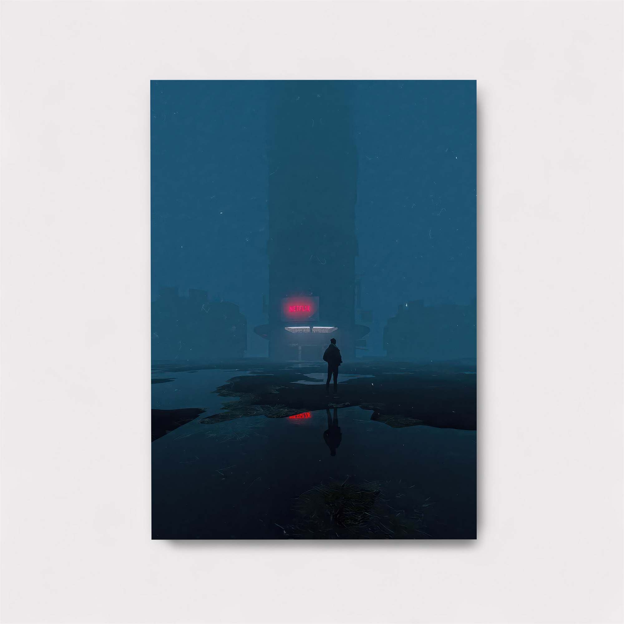 Neon Solitude Safe Wall Magnetic / M