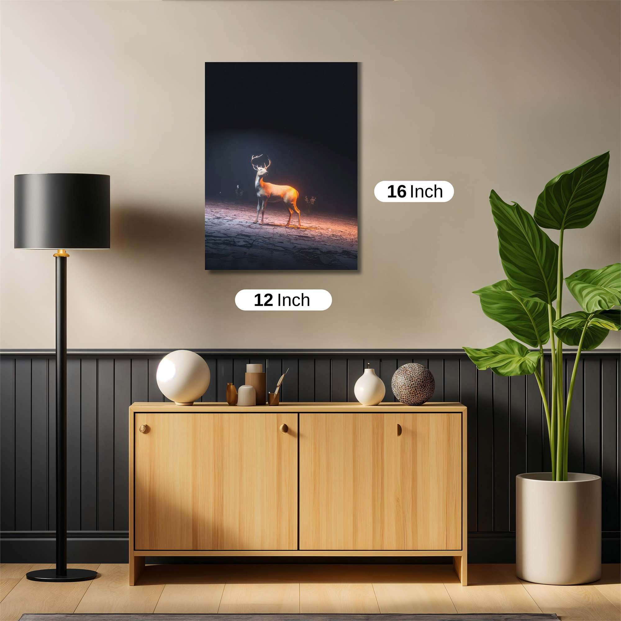 Deer Radiant Safe Wall Magnetic / M