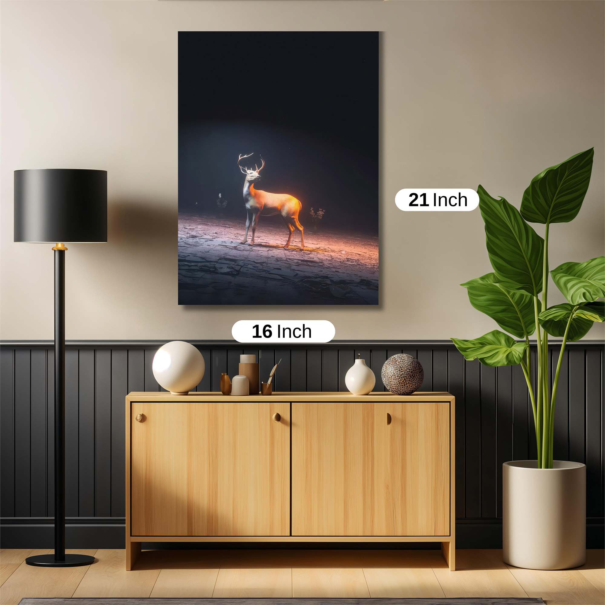 Deer Radiant Safe Wall Magnetic / M
