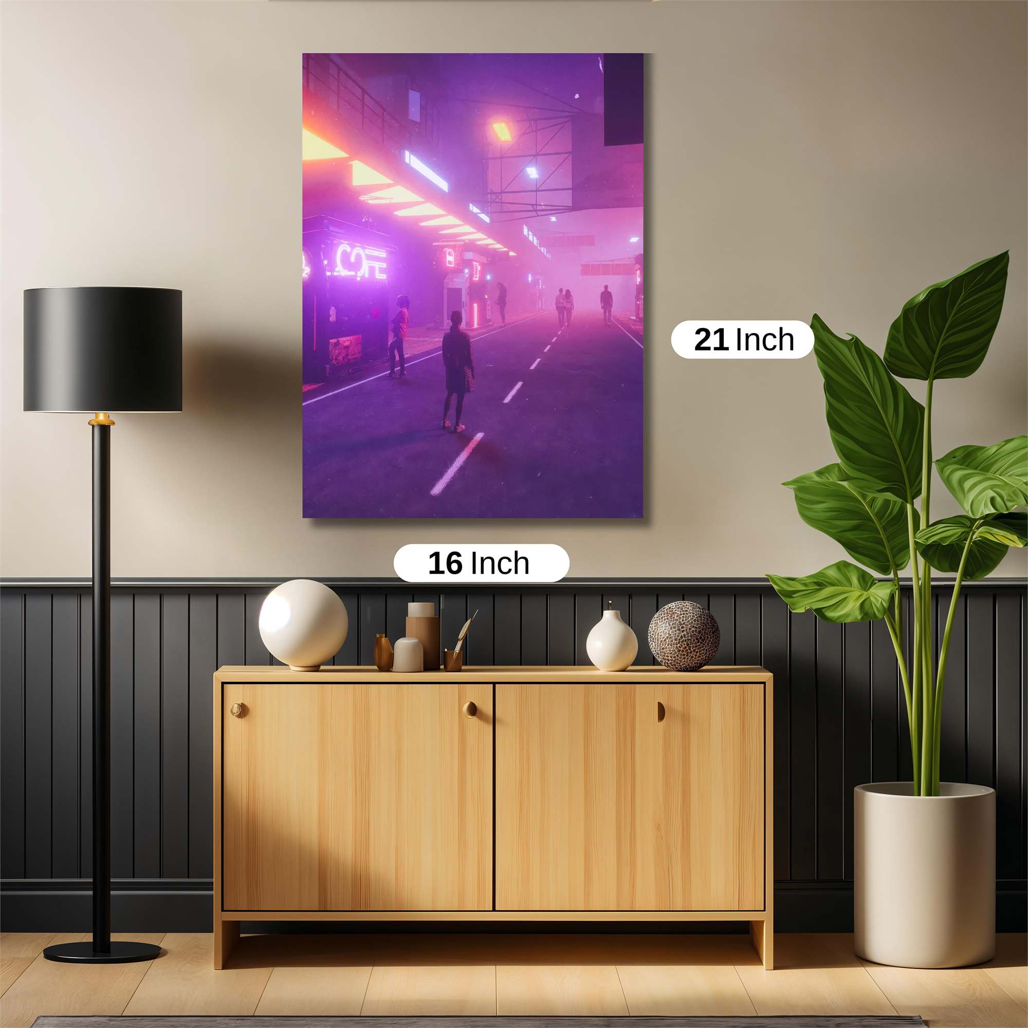 Neon Dream Safe Wall Magnetic / M