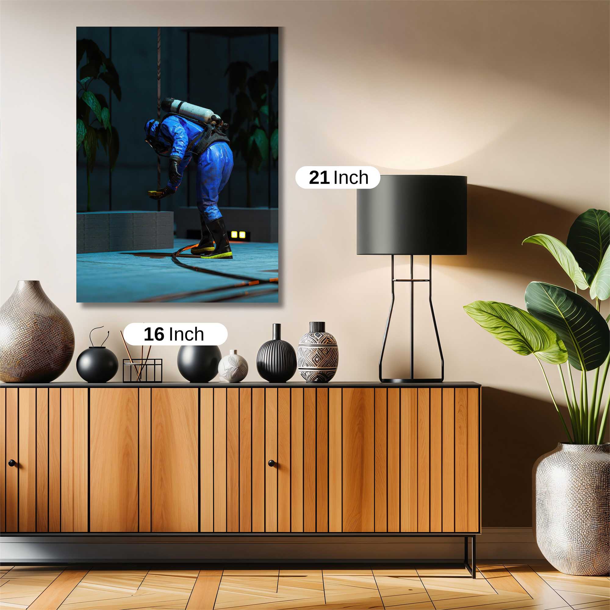 Diver's Quest Safe Wall Magnetic / M