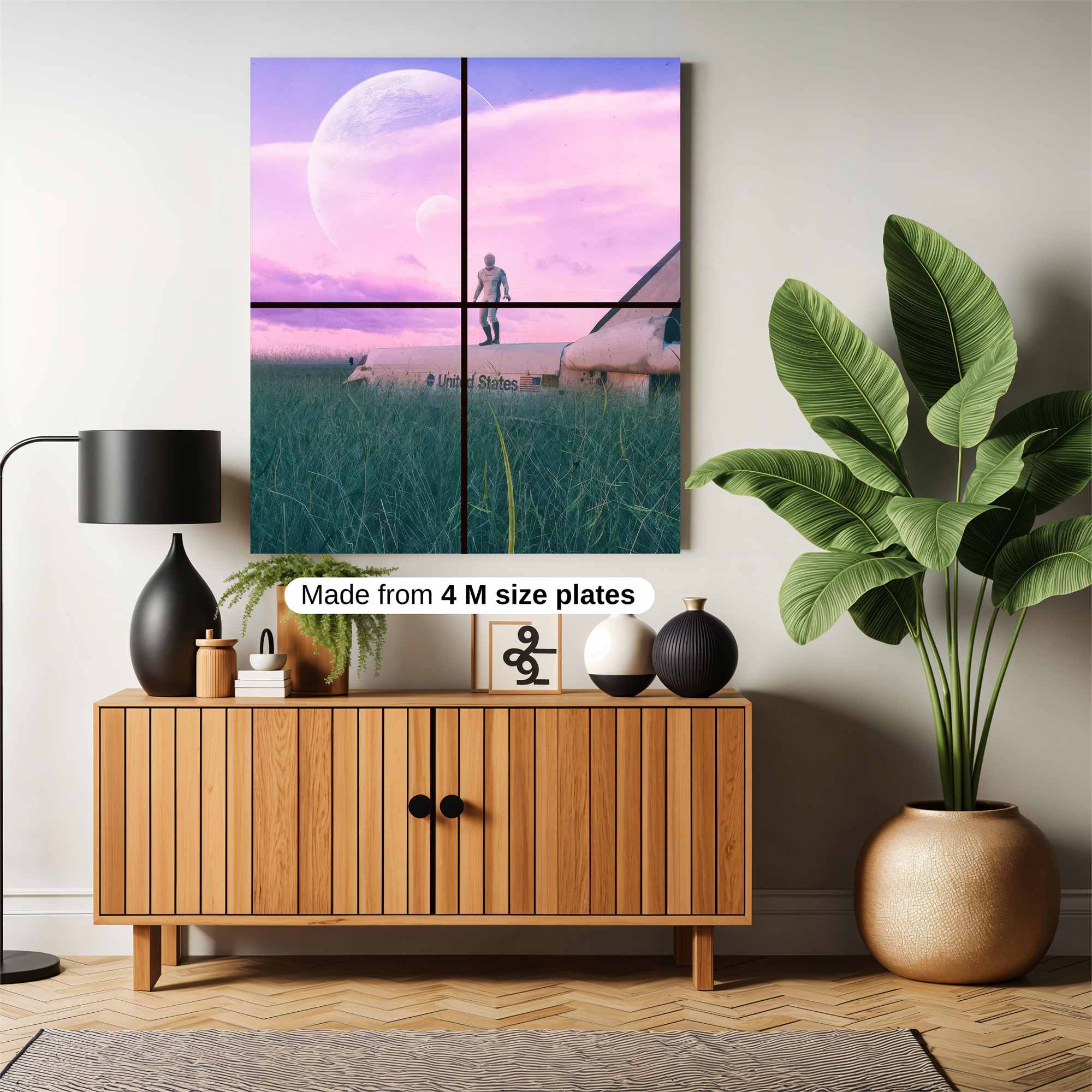 Astronaut Serene Safe Wall Magnetic / M