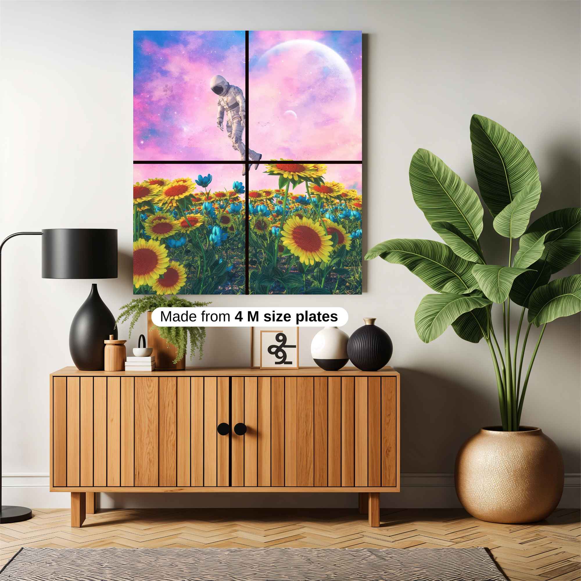 Astronaut Dreamscape Safe Wall Magnetic / M