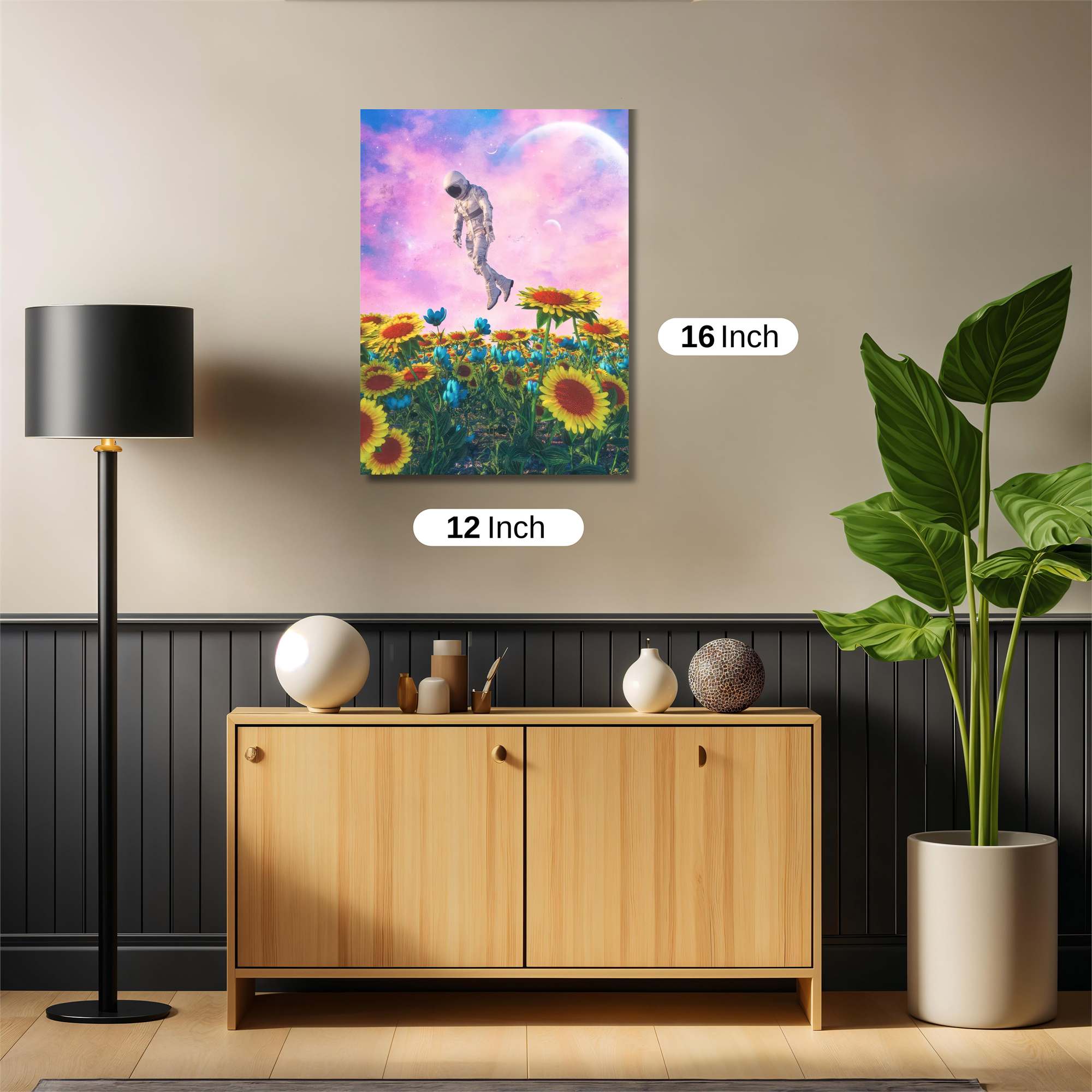 Astronaut Dreamscape Safe Wall Magnetic / M