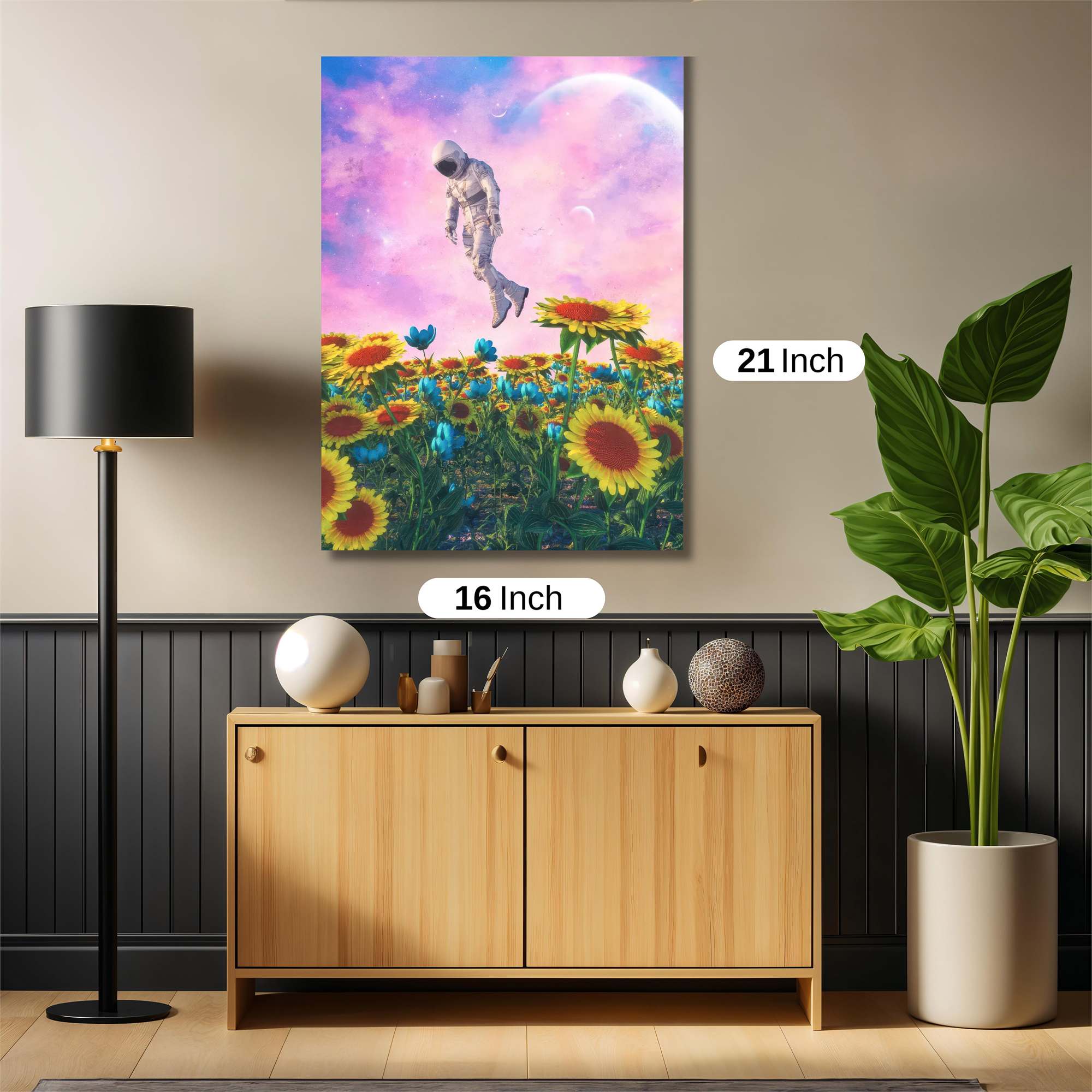 Astronaut Dreamscape Safe Wall Magnetic / M