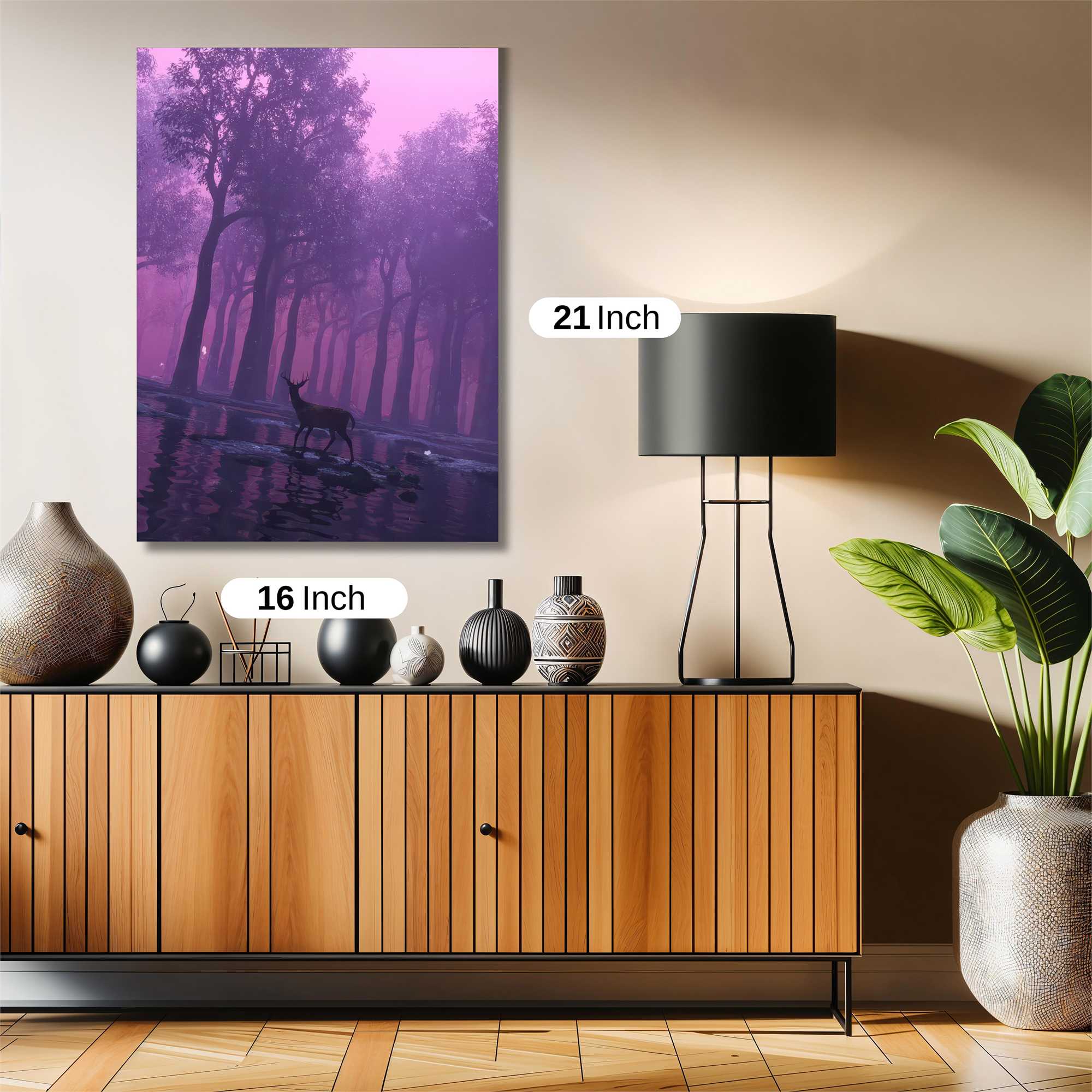 Deer Dreamscape Safe Wall Magnetic / M