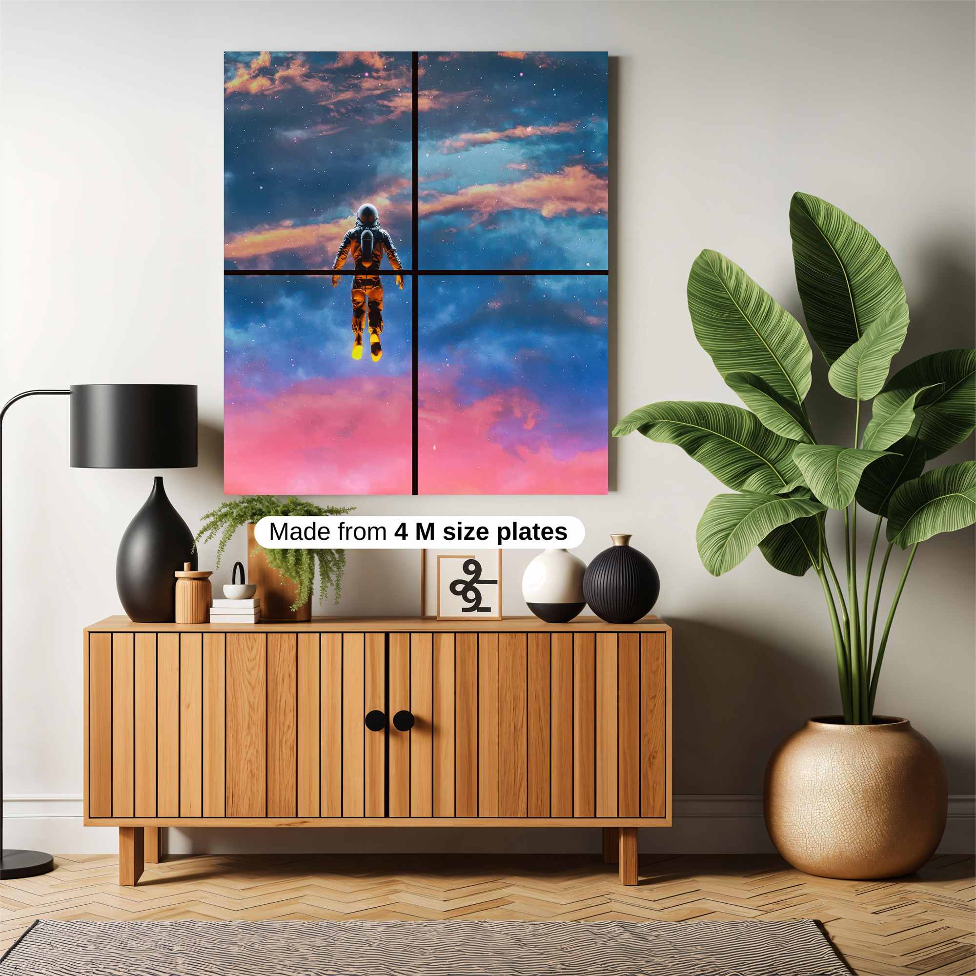 Astronaut Dreamscape Safe Wall Magnetic / M