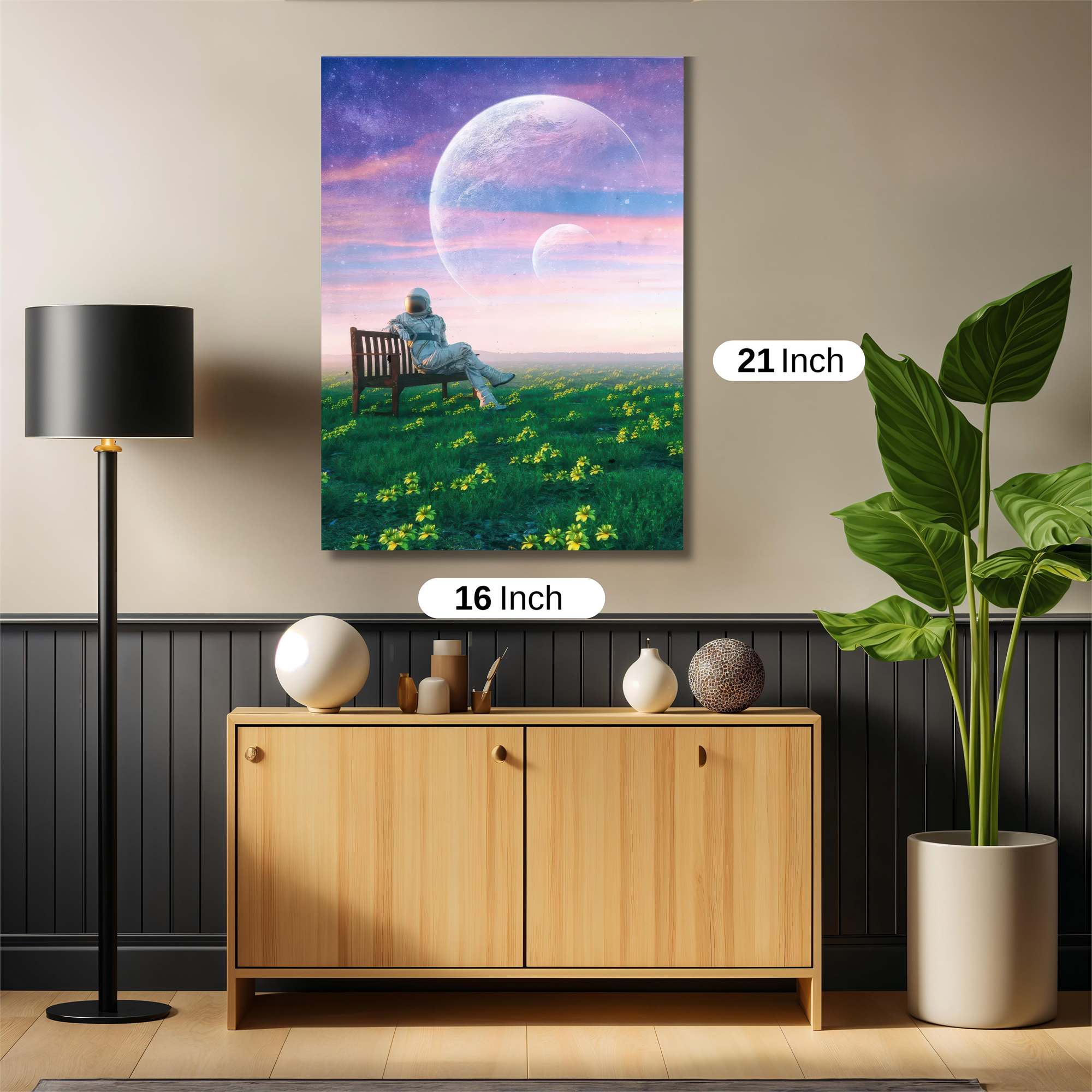 Astronaut Serenity Safe Wall Magnetic / M