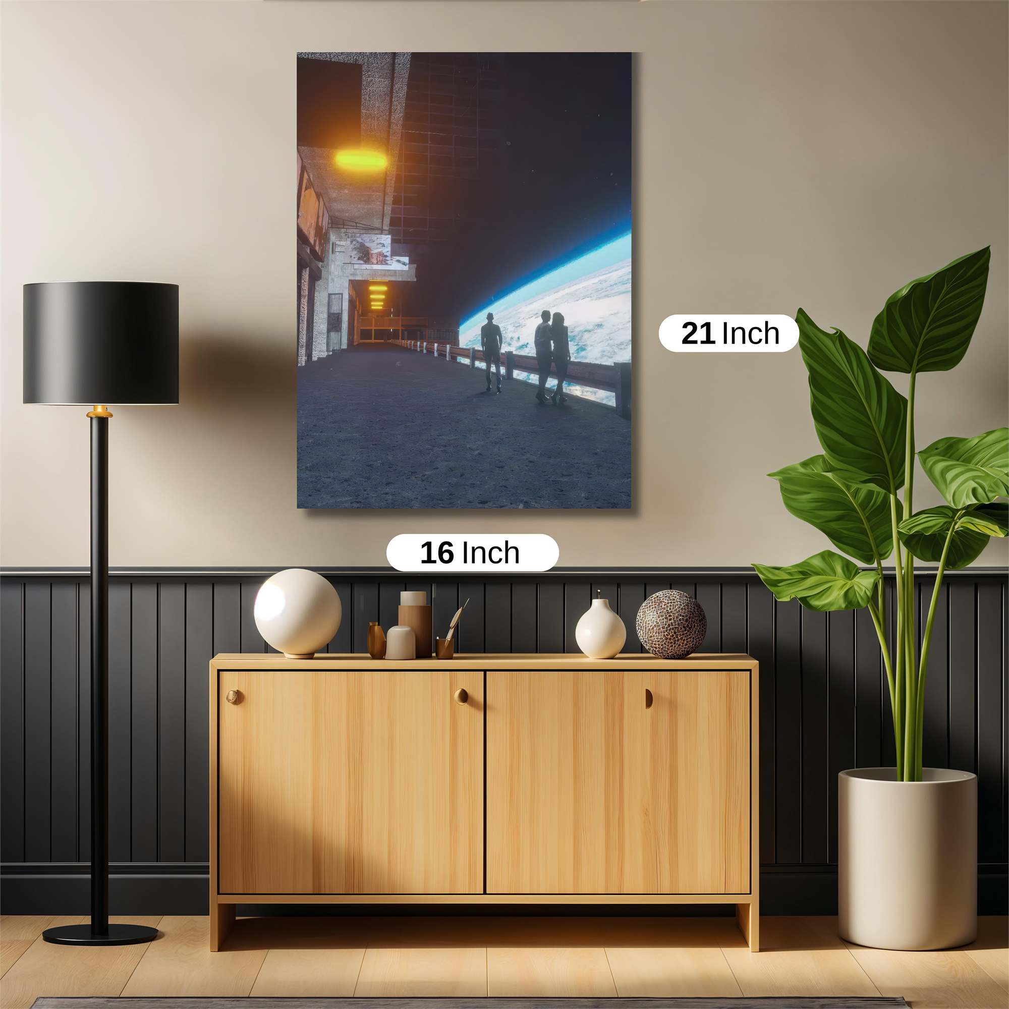 Space Serenity Safe Wall Magnetic / M
