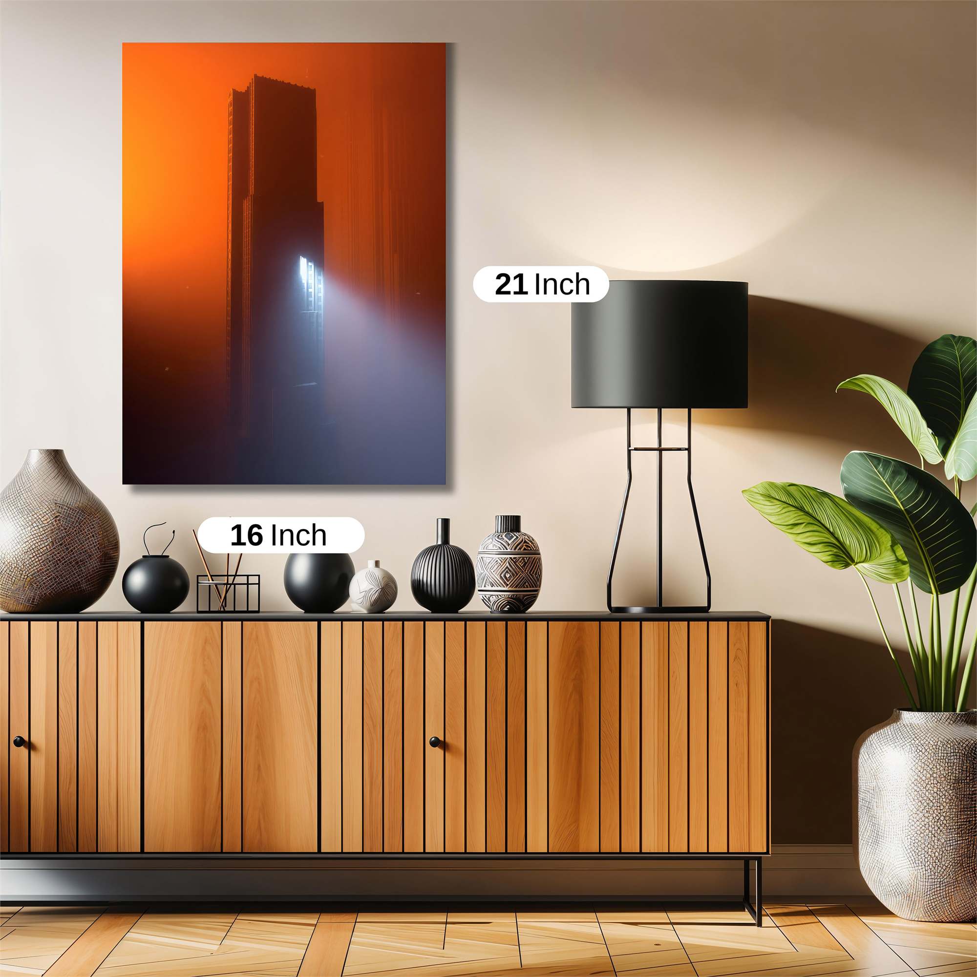 Skyscraper Beacon Safe Wall Magnetic / M