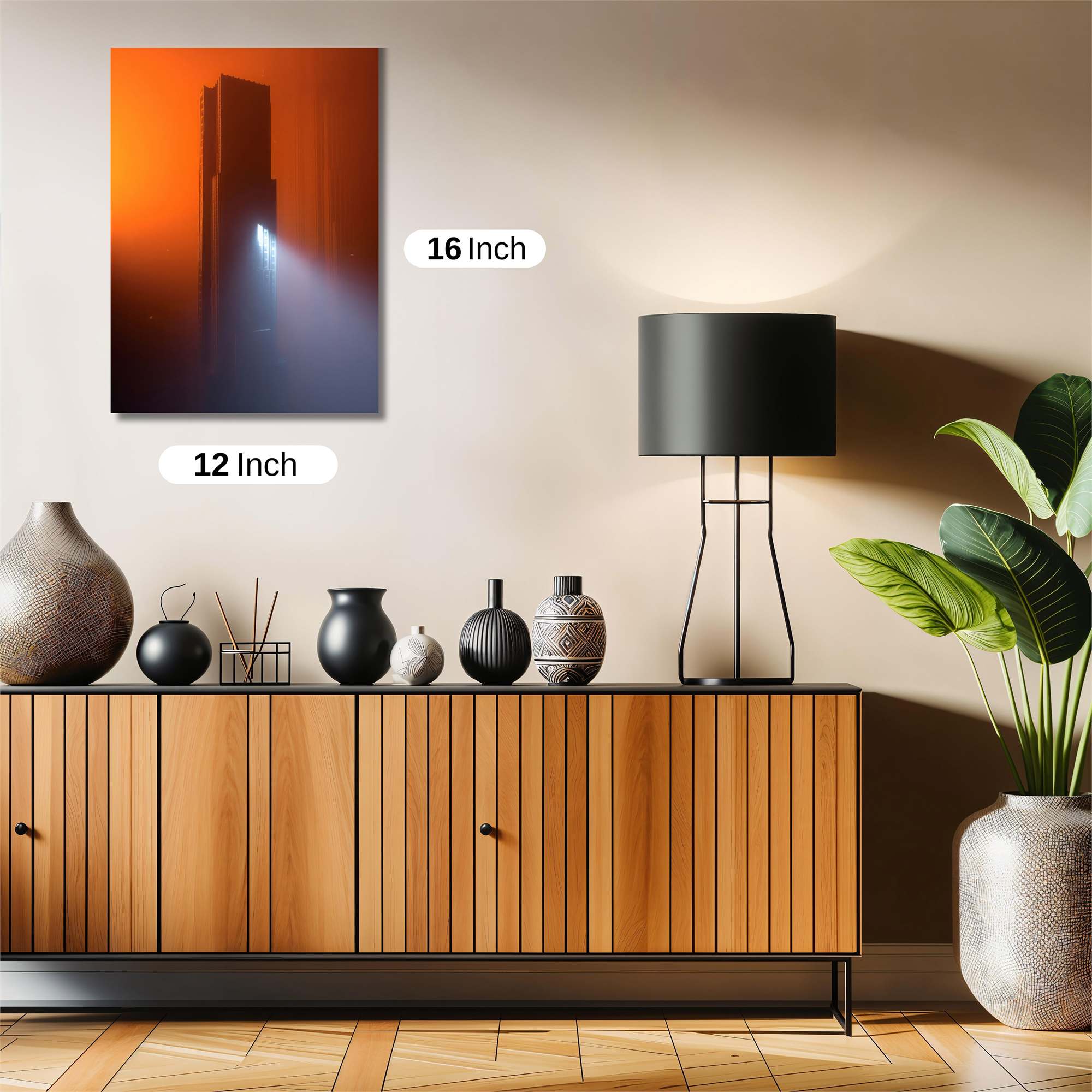 Skyscraper Beacon Safe Wall Magnetic / M